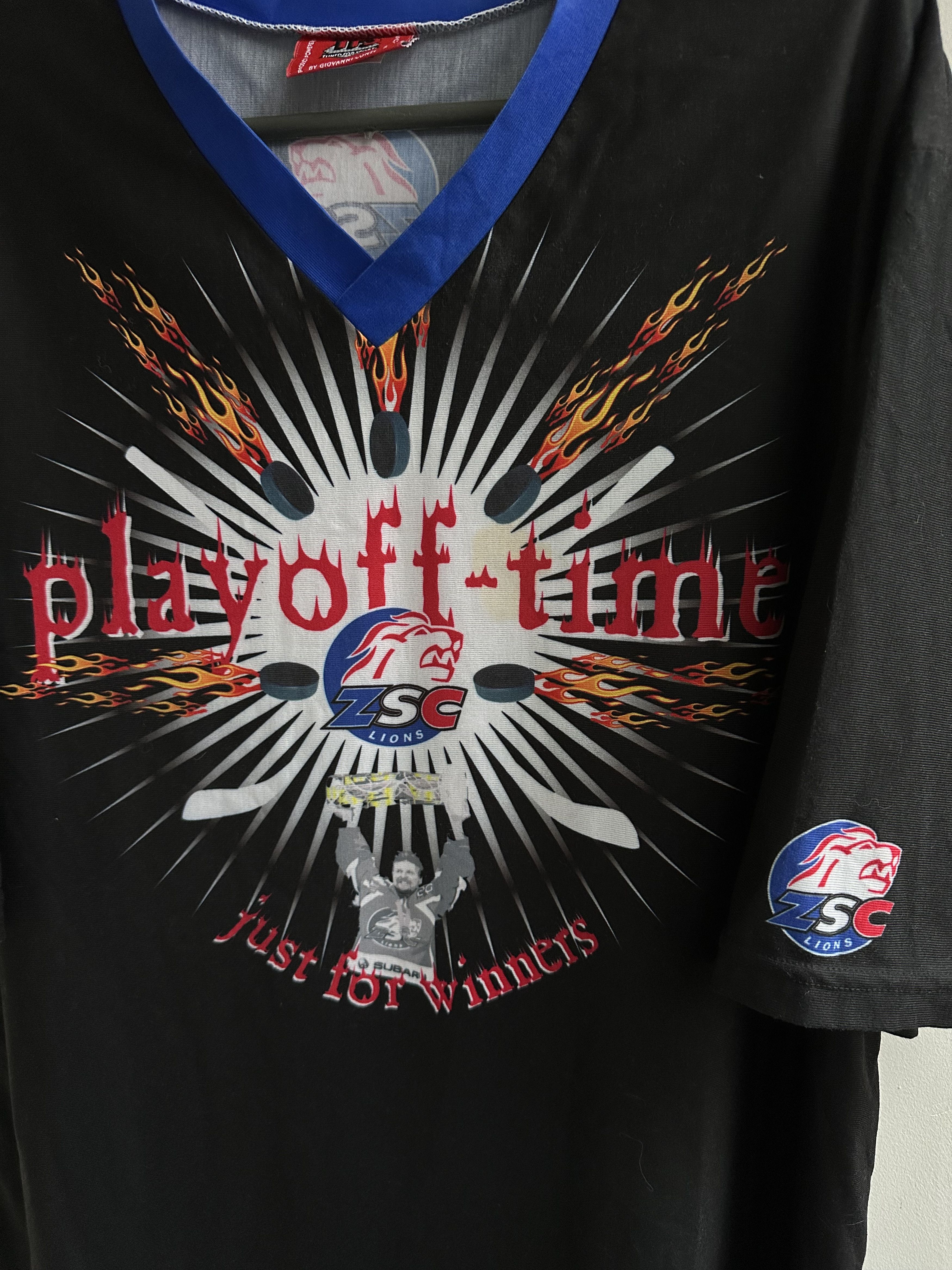 NFL × Vintage ZSC Lions play off time vintage t shirt Size US L / EU 52-54 / 3 - 3 Thumbnail