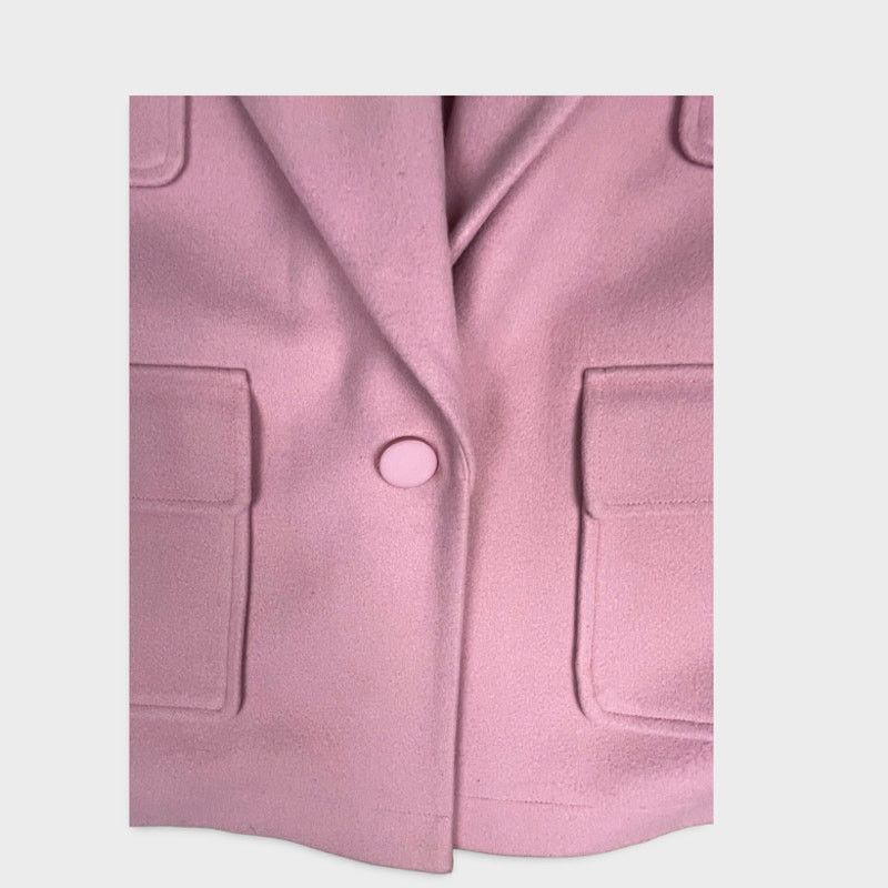 Nordstrom Aves Les Filles | Lavender Pink Coat | Size Large Size L / US 10 / IT 46 - 7 Thumbnail