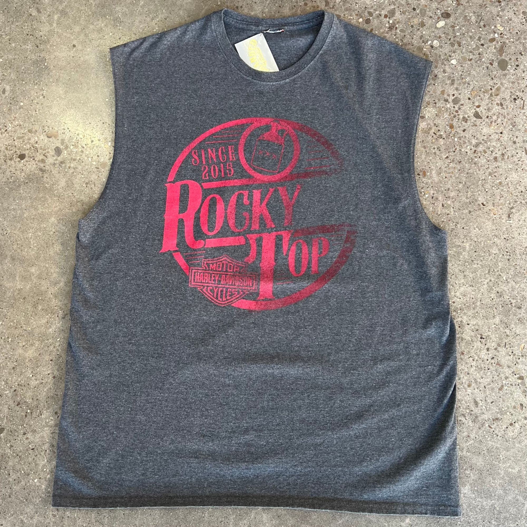 Harley Davidson × Vintage Vintage Y2K Harley Davidson Rocky Top Tank Top Size US XL / EU 56 / 4 - 3 Thumbnail