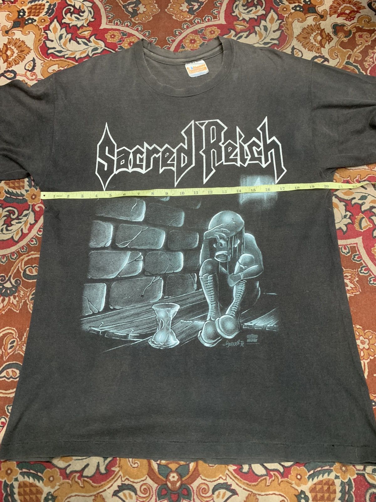 Band Tees × Vintage Saared Reich 90s Size US L / EU 52-54 / 3 - 12 Thumbnail