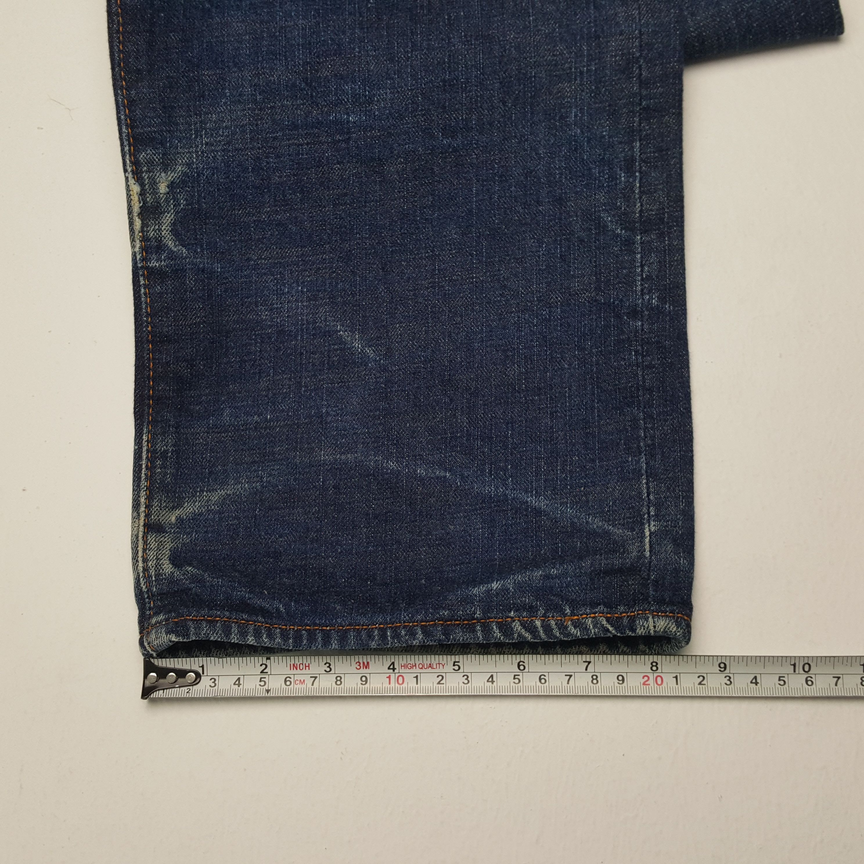 Japanese Brand × Vintage EVISU Japanese Brand Streetwear Custom Daicock Jeans Size US 34 / EU 50 - 11 Thumbnail