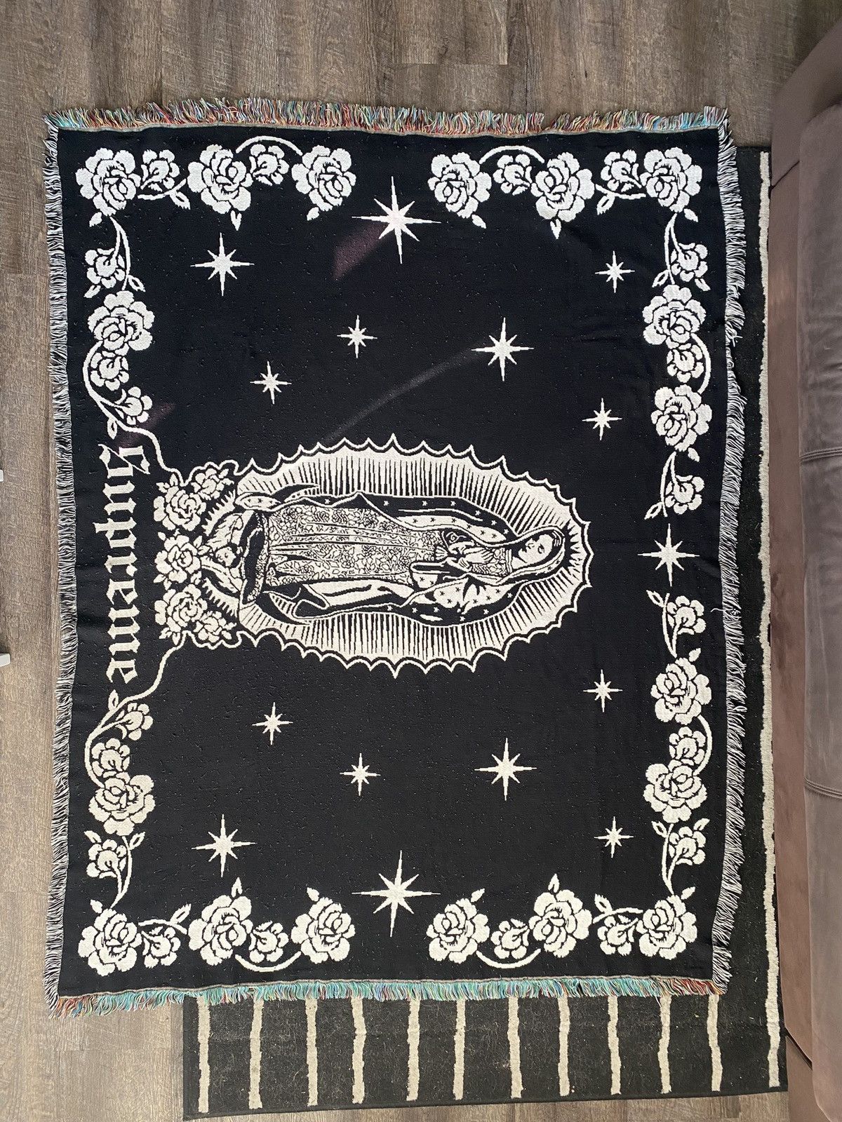 Supreme Supreme Virgin Mary Blanket | Grailed