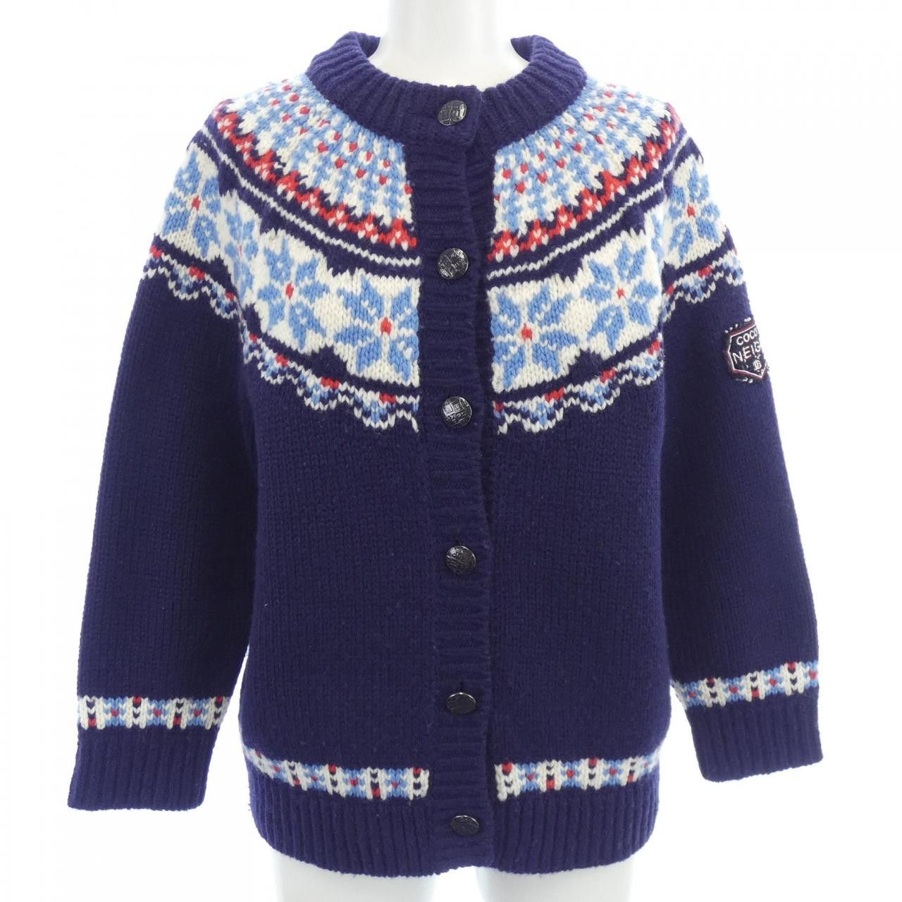 シャネル CHANEL P59762K07806 18B カーディガン Chanel Chanel Chanel P59762K07806 18B Cardigan Cotton Tops