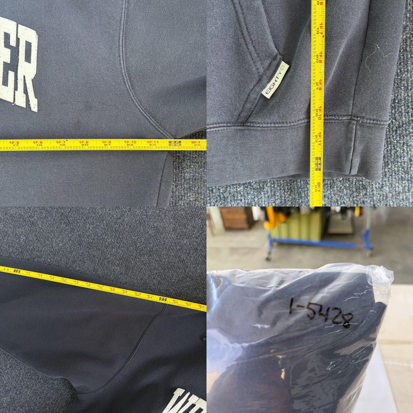 Vintage Westminster Hoodie Mens L Blue Fleece MSP EIGHTY8 College Graphic Sweatshirt Size US L / EU 52-54 / 3 - 8 Thumbnail