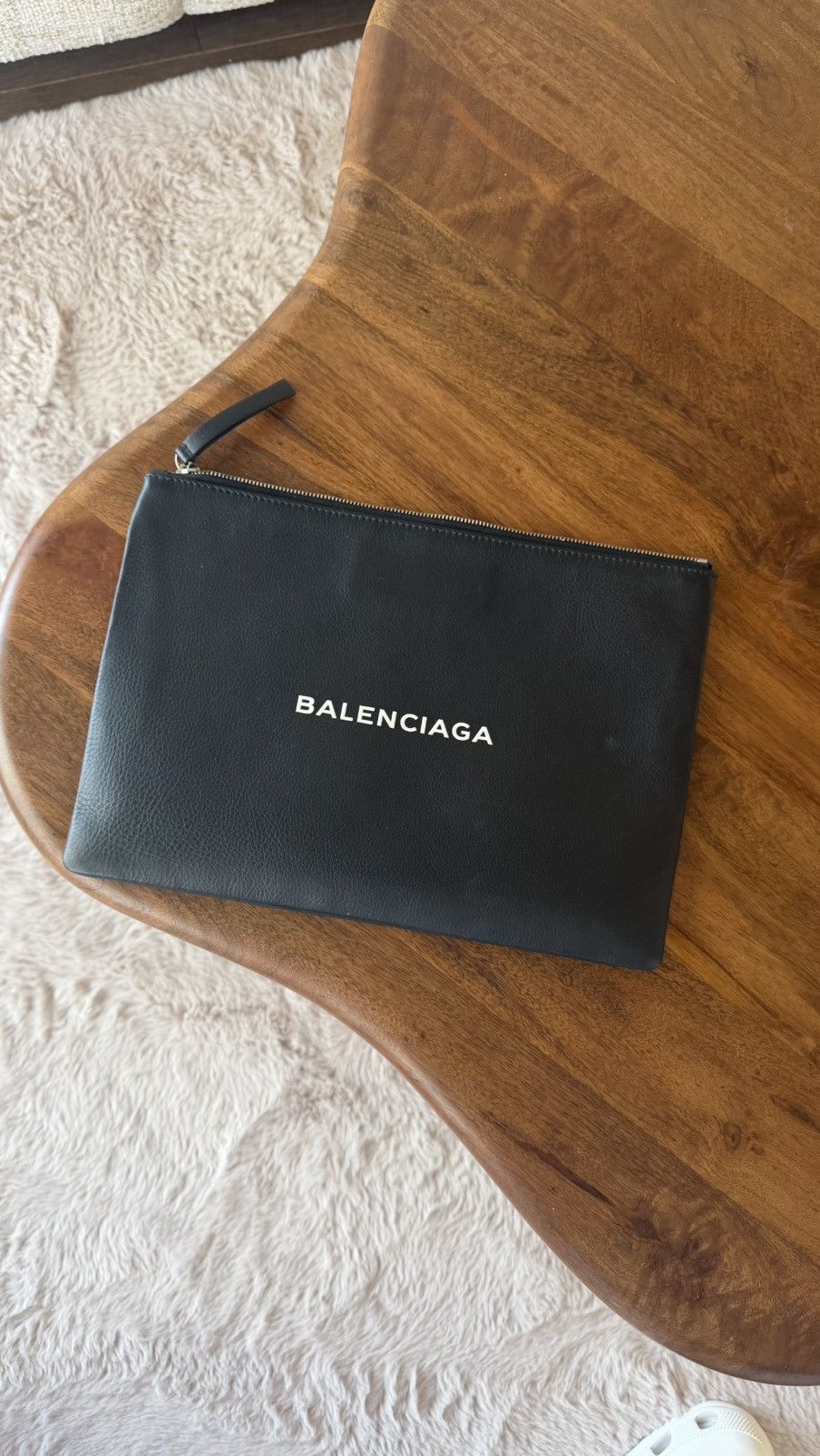 Balenciaga balenciaga logo pouch Size ONE SIZE - 6 Thumbnail