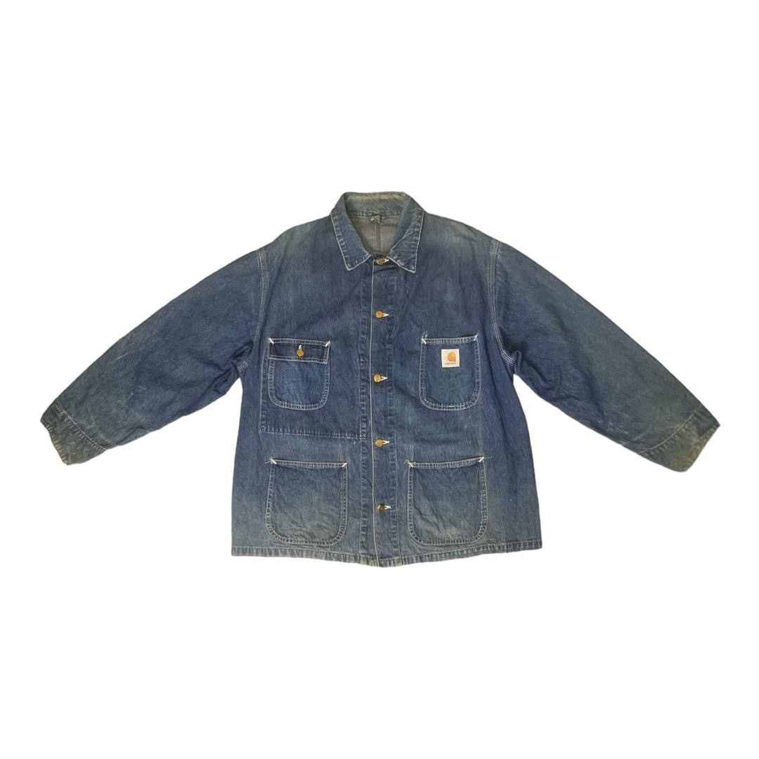 Carhartt × Carhartt Wip Vintage Carhartt Chore Denim Jackets Size US XL / EU 56 / 4 - 1 Thumbnail
