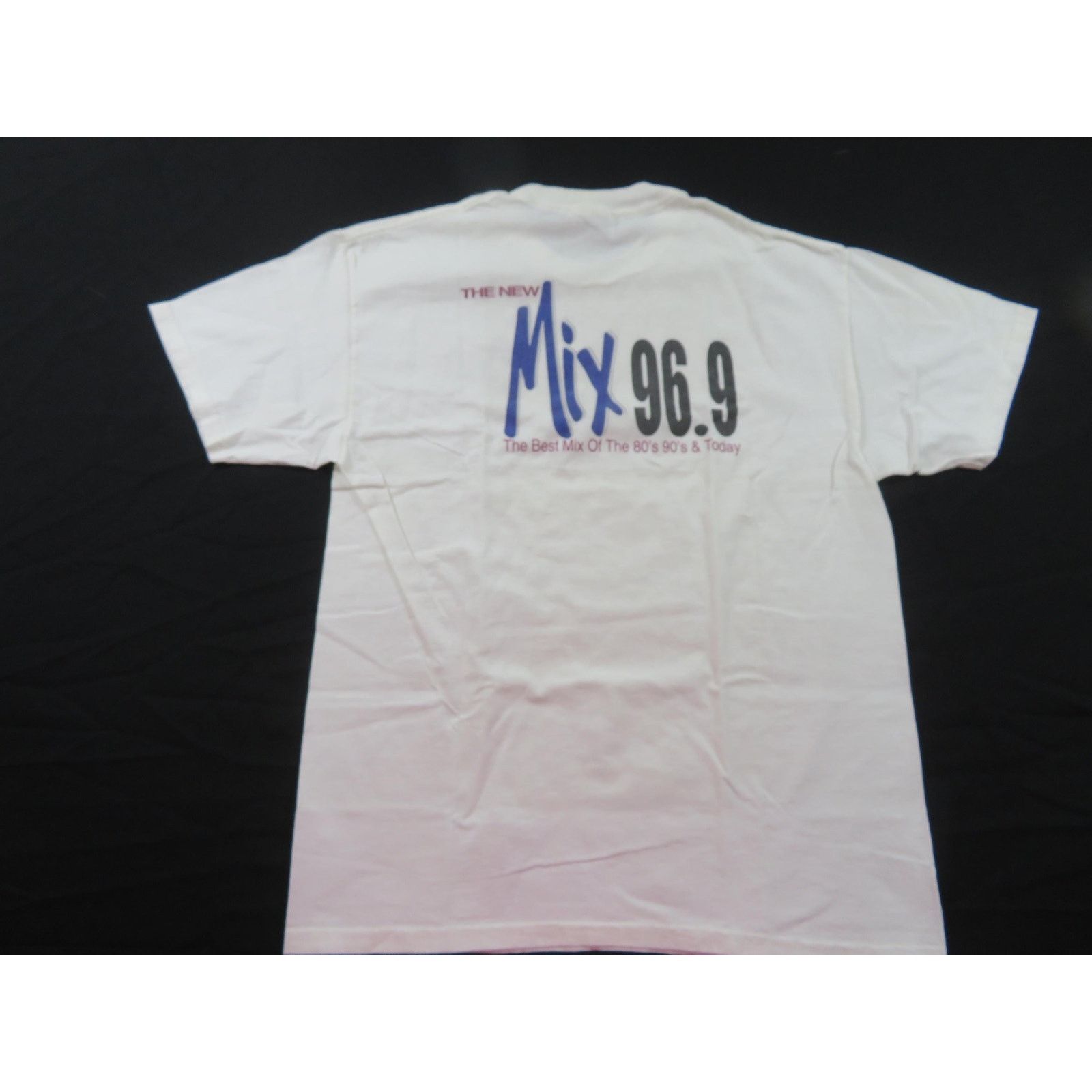 Other Mix Radio 96.9 T-Shirt White Double-Sided Sz L Size US L / EU 52-54 / 3 - 1 Thumbnail