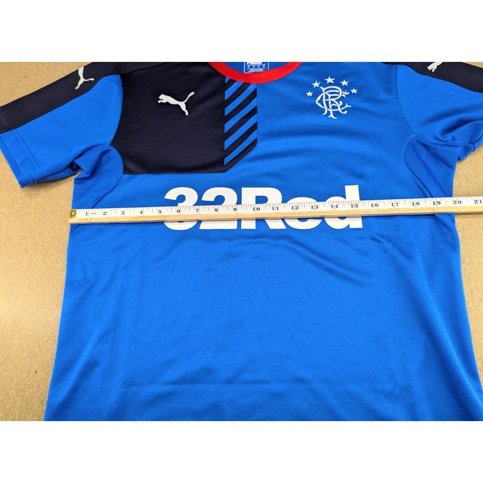 Puma Puma Glasgow Rangers 2015-2016 Training Jersey Mens Size L Football Blue Adult Size US L / EU 52-54 / 3 - 4 Thumbnail