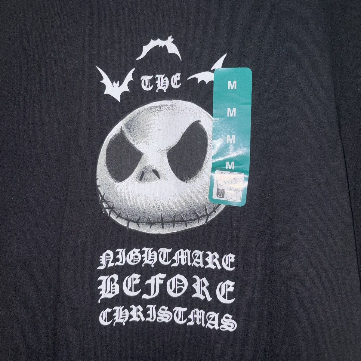 Primark Primark Black and White Nightmare Before Christmas T-Shirt Size M / US 6-8 / IT 42-44 - 2 Thumbnail