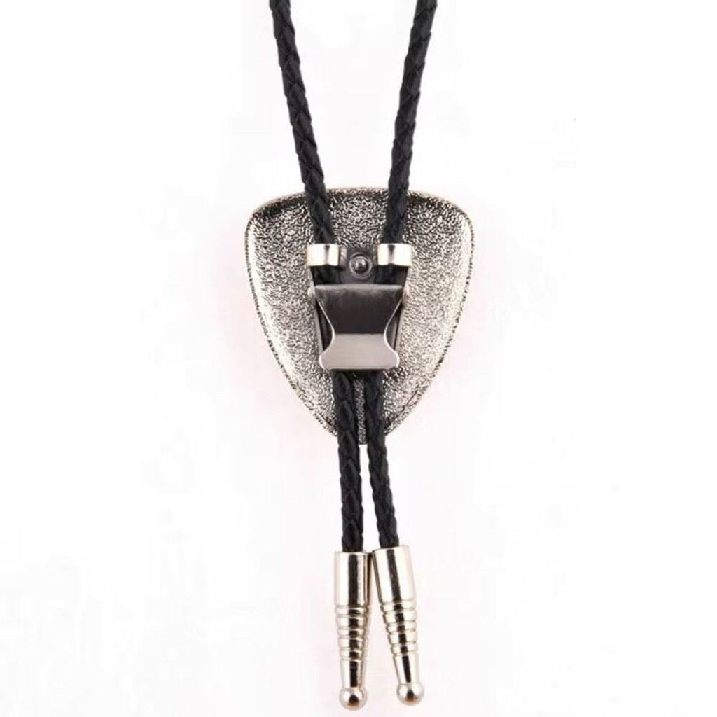 Other Triangle Blue Agate Stone Bolo Tie Mens Casual Western Size ONE SIZE - 5 Thumbnail