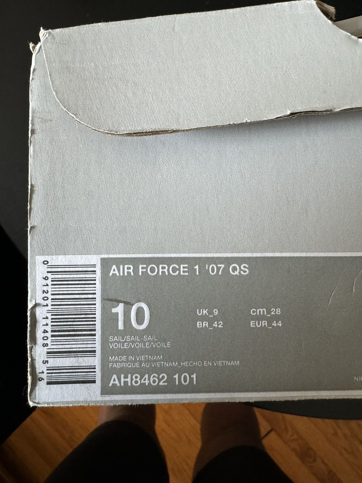 Nike Nike Air Force 1 Low Swoosh Pack 2018 Size US 10 / EU 43 - 14 Thumbnail