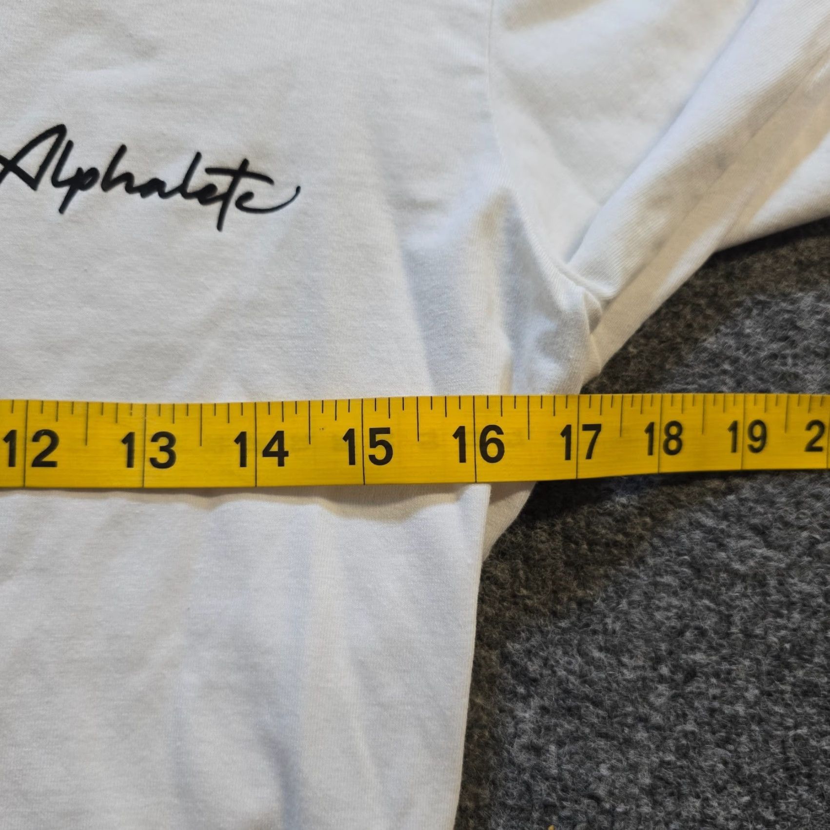 Vintage Alphalete Womens Medium White Lifestyle Fit Long Sleeve Crop T-Shirt Casual Size S / US 4 / IT 40 - 6 Thumbnail