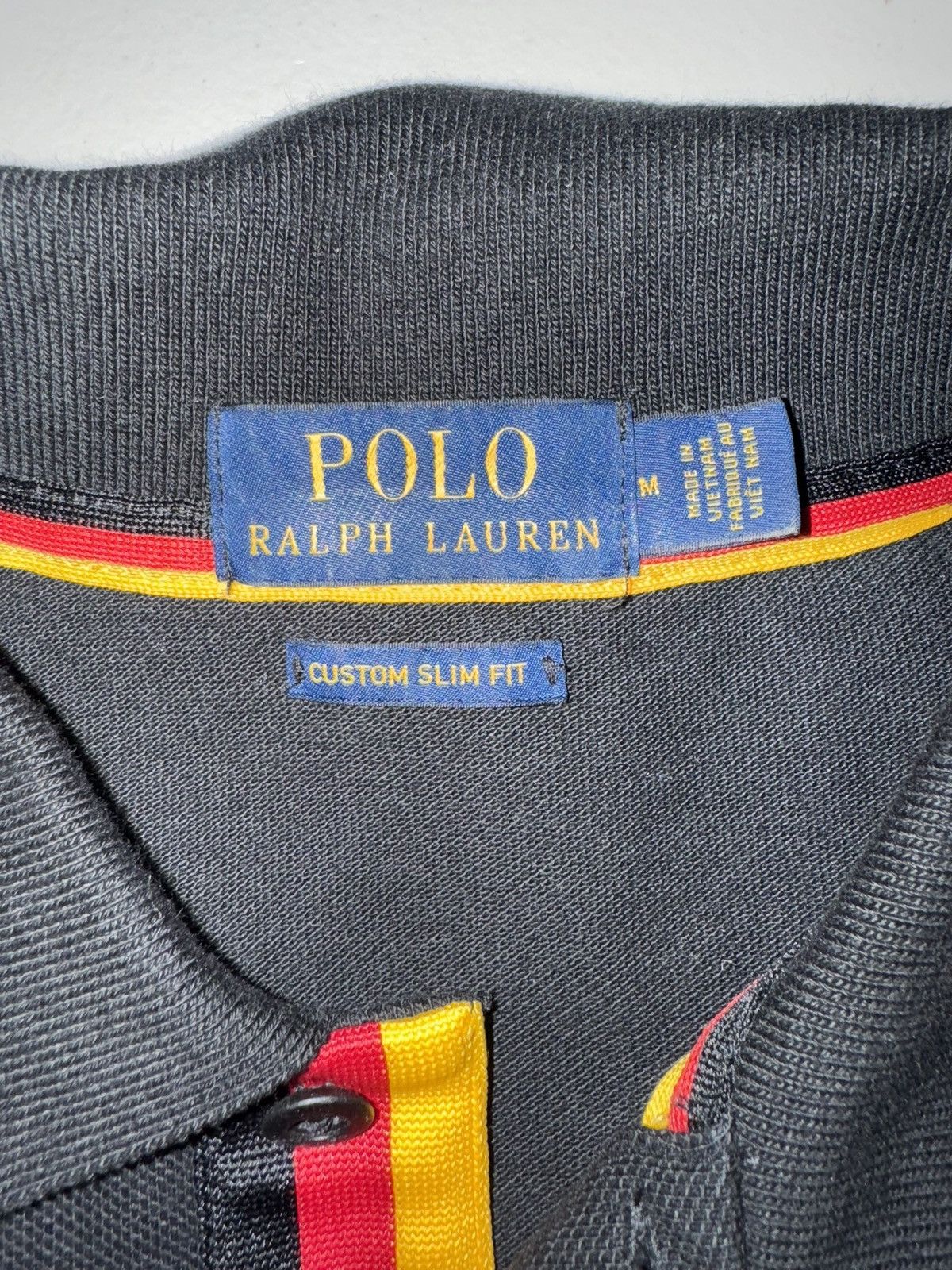 Polo Ralph Lauren × Vintage VINTAGE Polo Ralph Lauren Germany #3 Polo Black Size US M / EU 48-50 / 2 - 4 Thumbnail