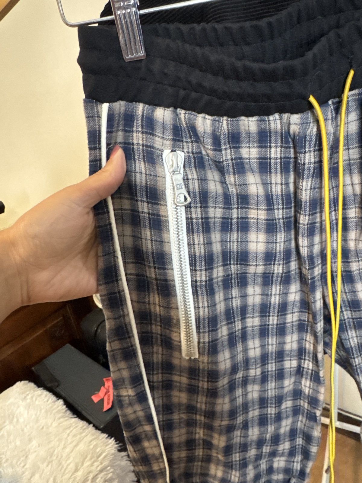 Rhude Rhude - Blue Plaid pants “pajamas” - Small Size US 27 - 2 Thumbnail