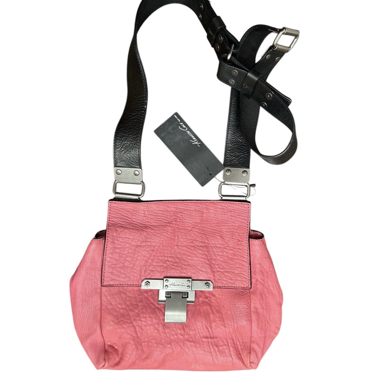 & Other Stories KENNETH COLE CROSS BODY SOFT LEATHER WITH PINK BROWN BAG Size ONE SIZE - 1 Thumbnail