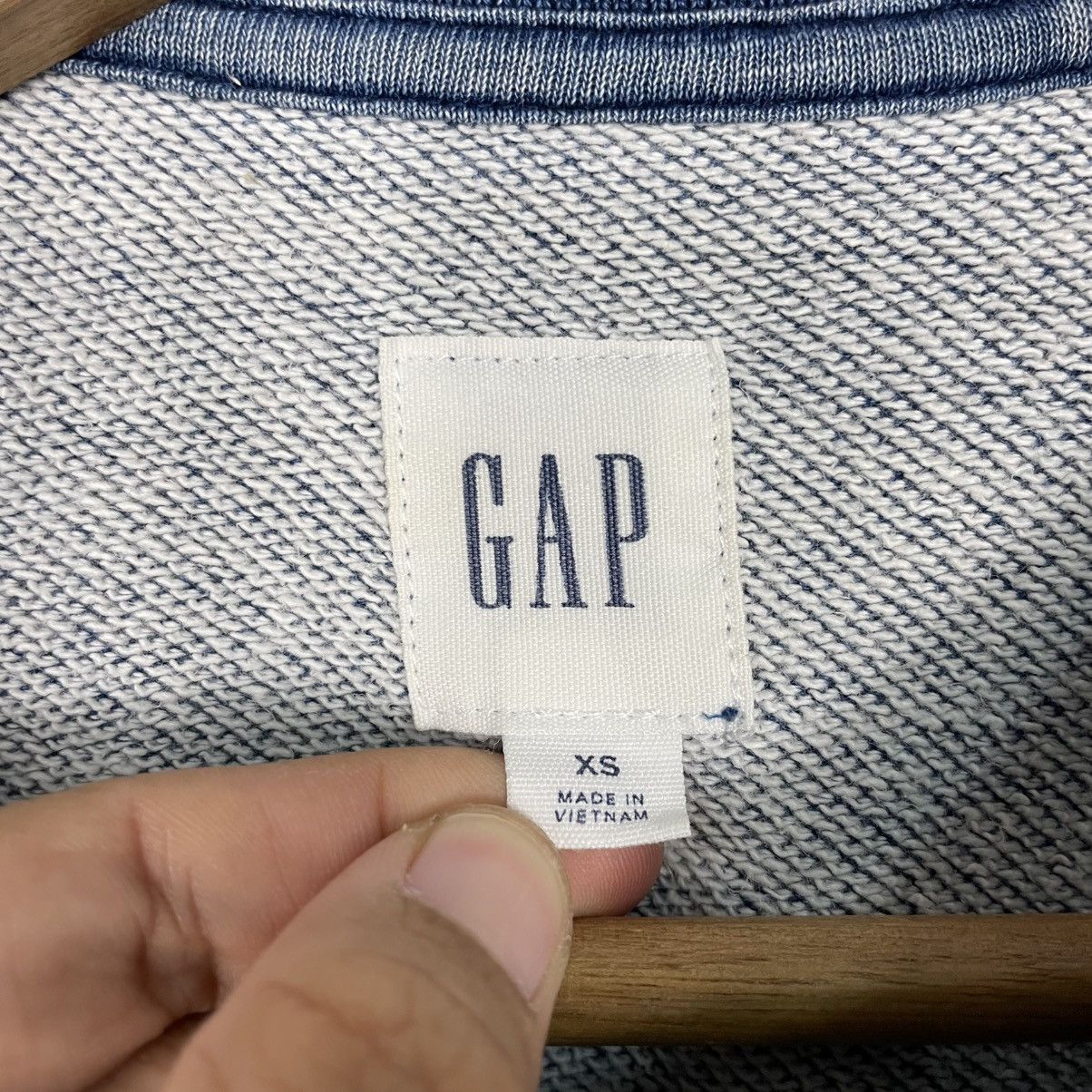 Gap Gap Indigo Crewneck Sweatshirt Size US XS / EU 42 / 0 - 9 Thumbnail