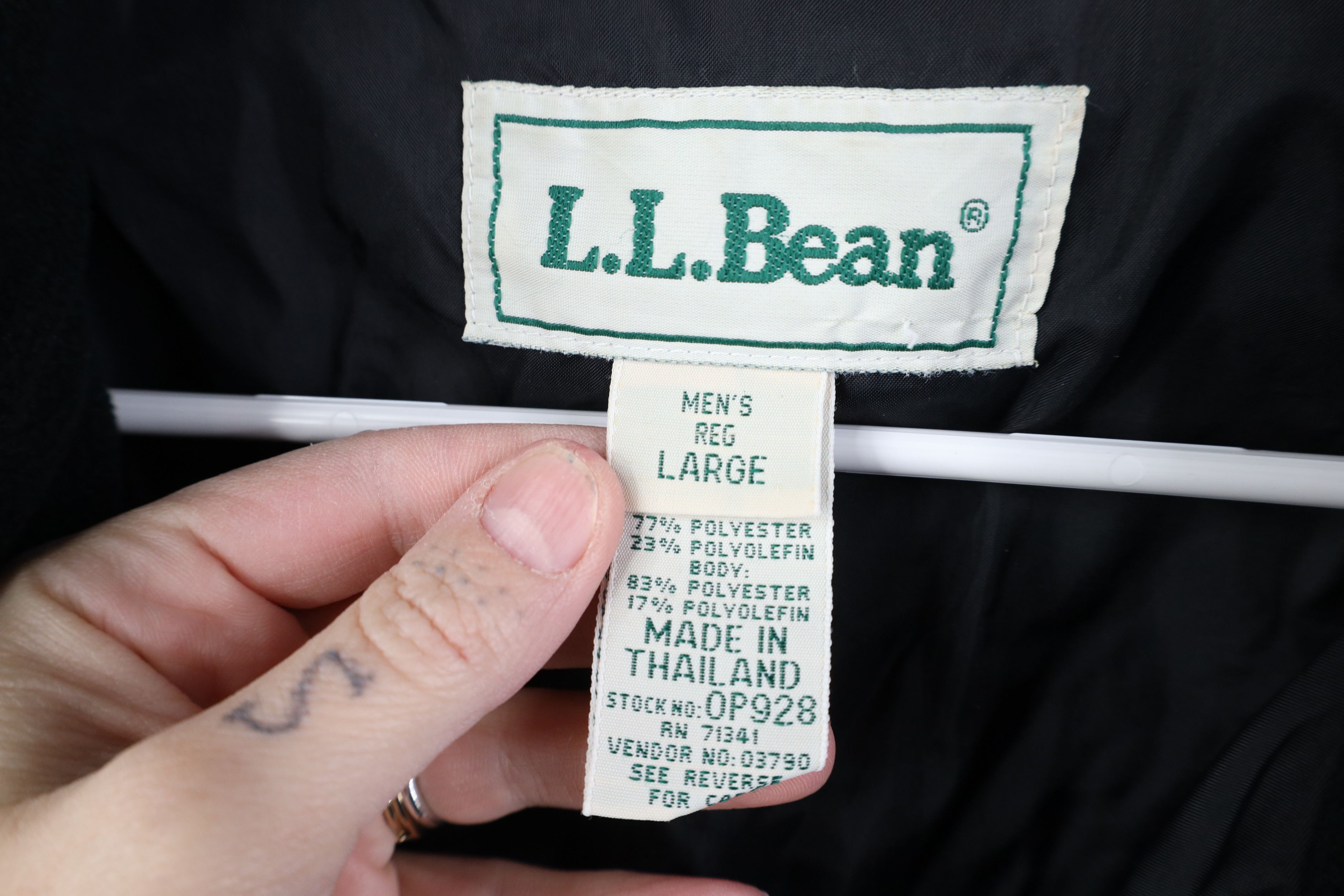 L.L. Bean Vintage 90s LL Bean Block Hooded Puffer Parka Jacket Green Size US L / EU 52-54 / 3 - 7 Thumbnail