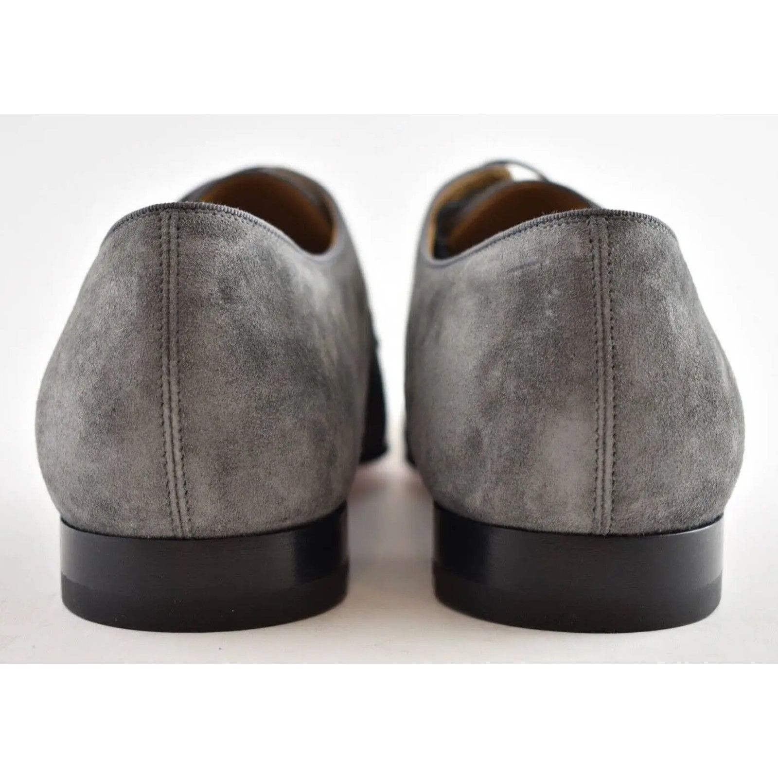 Christian Louboutin Christian Louboutin Grey Suede Lace Dress Loafer 39 6 Size US 6 / EU 39 - 11 Thumbnail