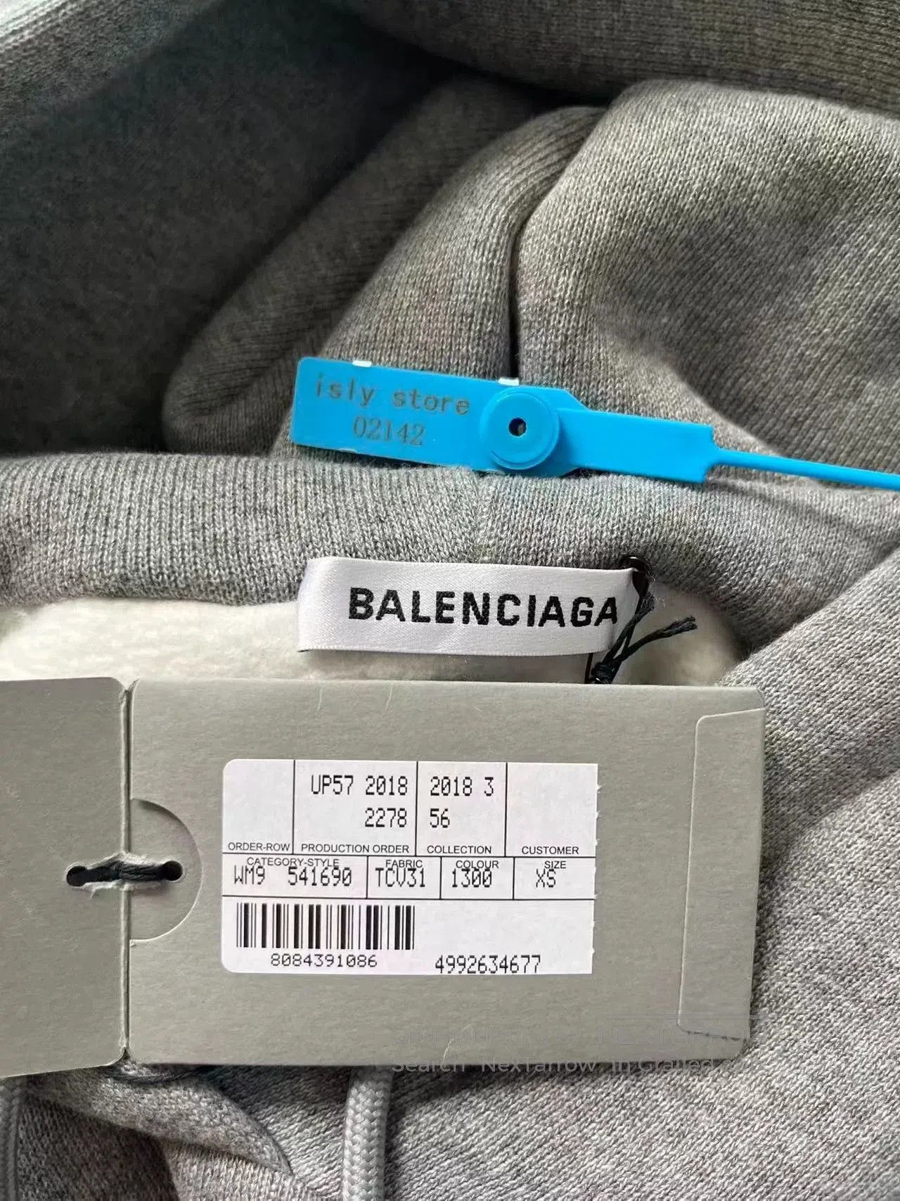 Balenciaga Balenciaga BB Wheat Ear Print Hoodie. Size US XS / EU 42 / 0 - 5 Thumbnail