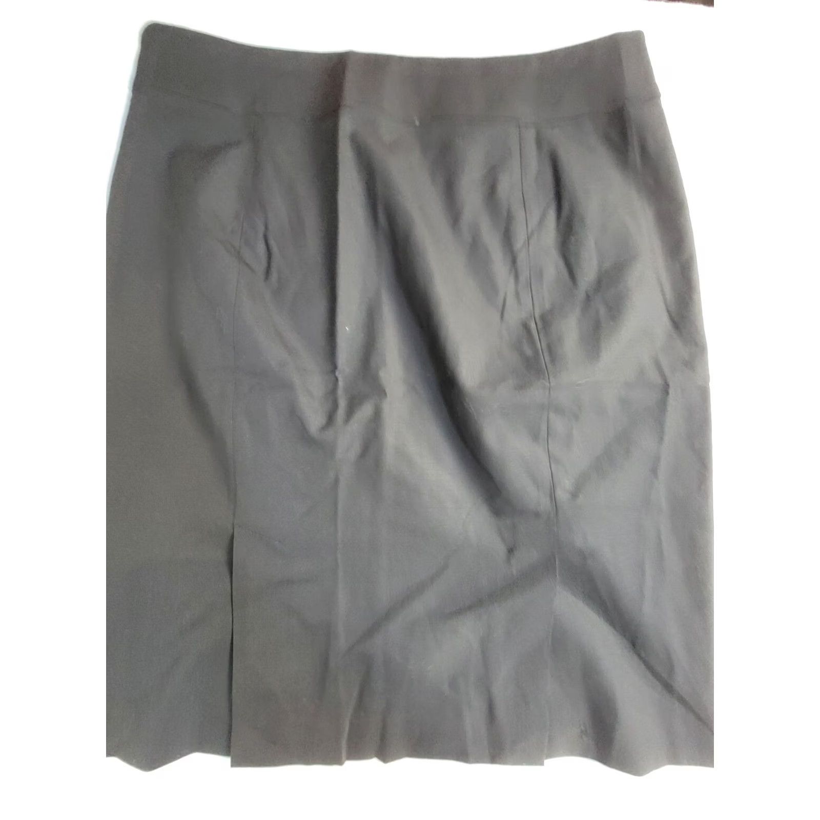 Banana Republic Banana Republic Petite Women Black Wool Blend Pencil Skirt Size 8P Stretch Lined Size 30" / US 8 / IT 44 - 2 Thumbnail