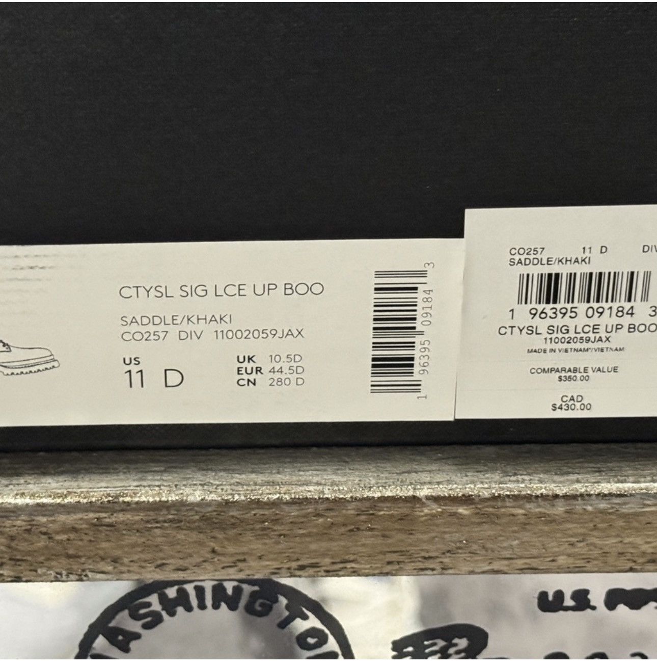 Coach Citysole Lace Up Boot In Signature Jacquard Size US 11 / EU 44 - 9 Thumbnail