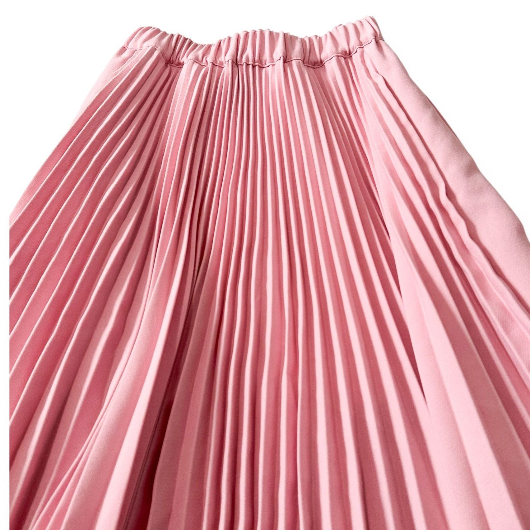Plan C Plan C Pleated Midi Skirt, Double Active, Pink, Size 36IT/XS Size 25" / US 0 / IT 36 - 7 Thumbnail