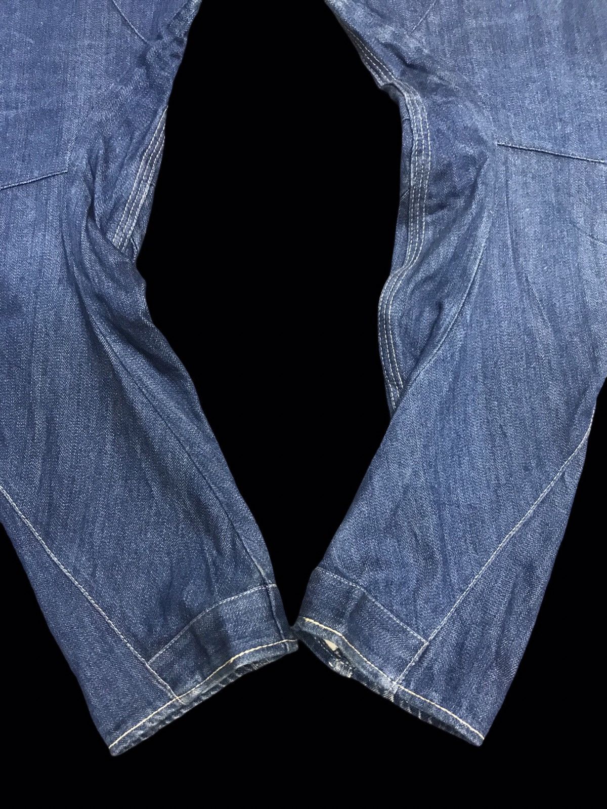 G-Star 💥AVANT GARDE💥GSTAR RAW HI CROTCH SKINNY CURVED DENIM F167 Size US 35 - 17 Thumbnail
