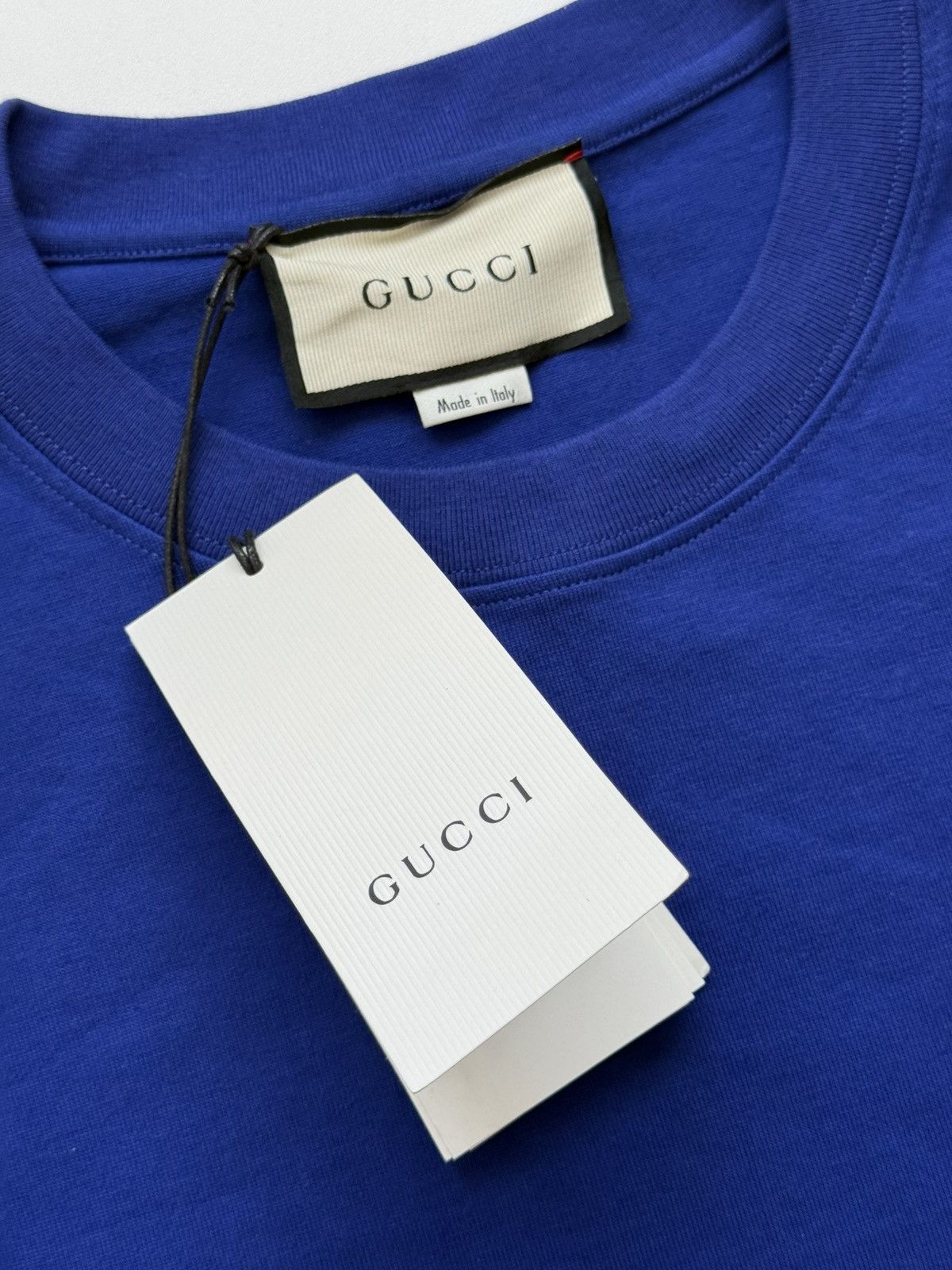 Gucci Gucci vertical logo tee Size US M / EU 48-50 / 2 - 4 Thumbnail