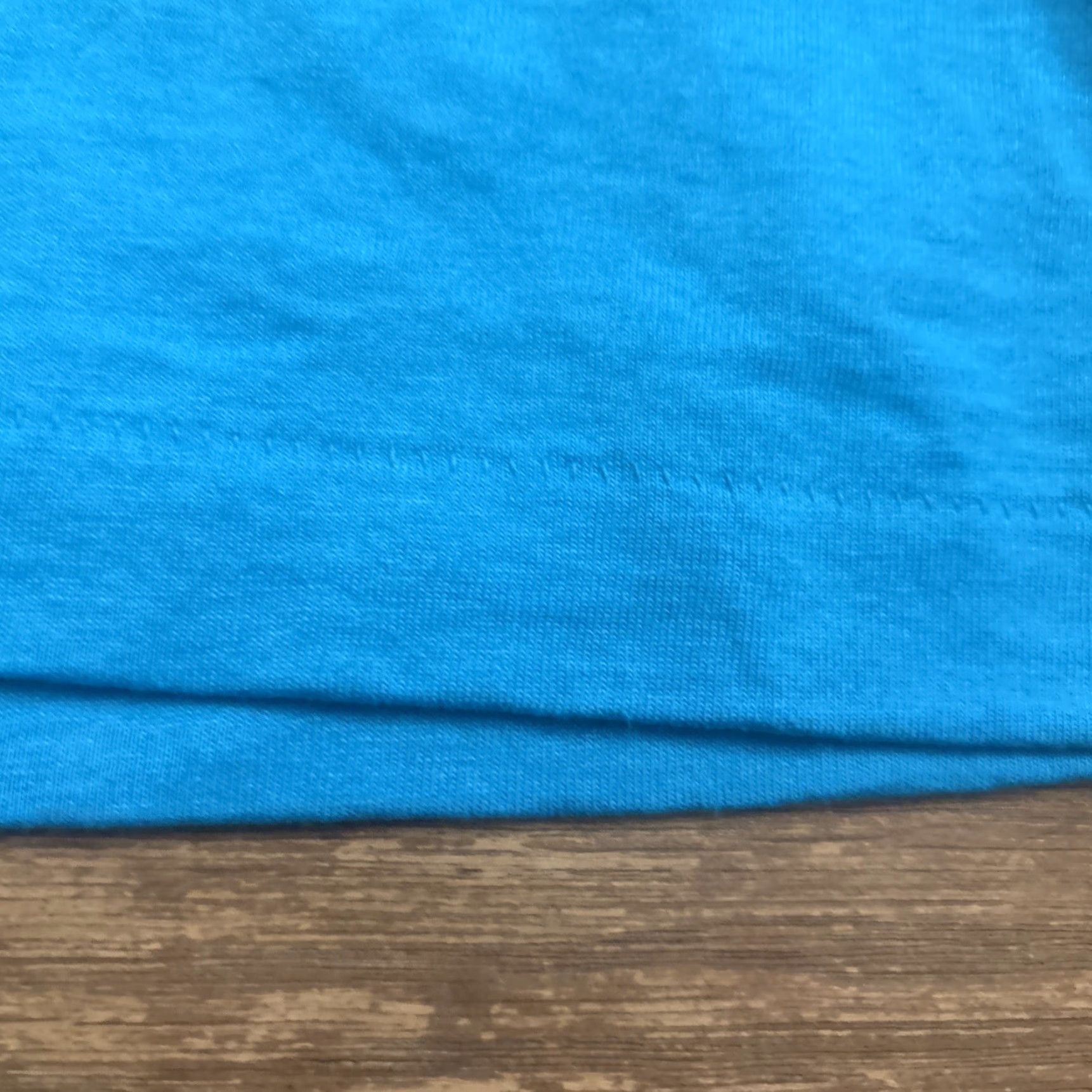 Vintage VINTAGE Screen Stars T-Shirt Brown Bear Cub Air Waves 80s Idaho XL Teal Mens X-Large Size US XL / EU 56 / 4 - 4 Thumbnail