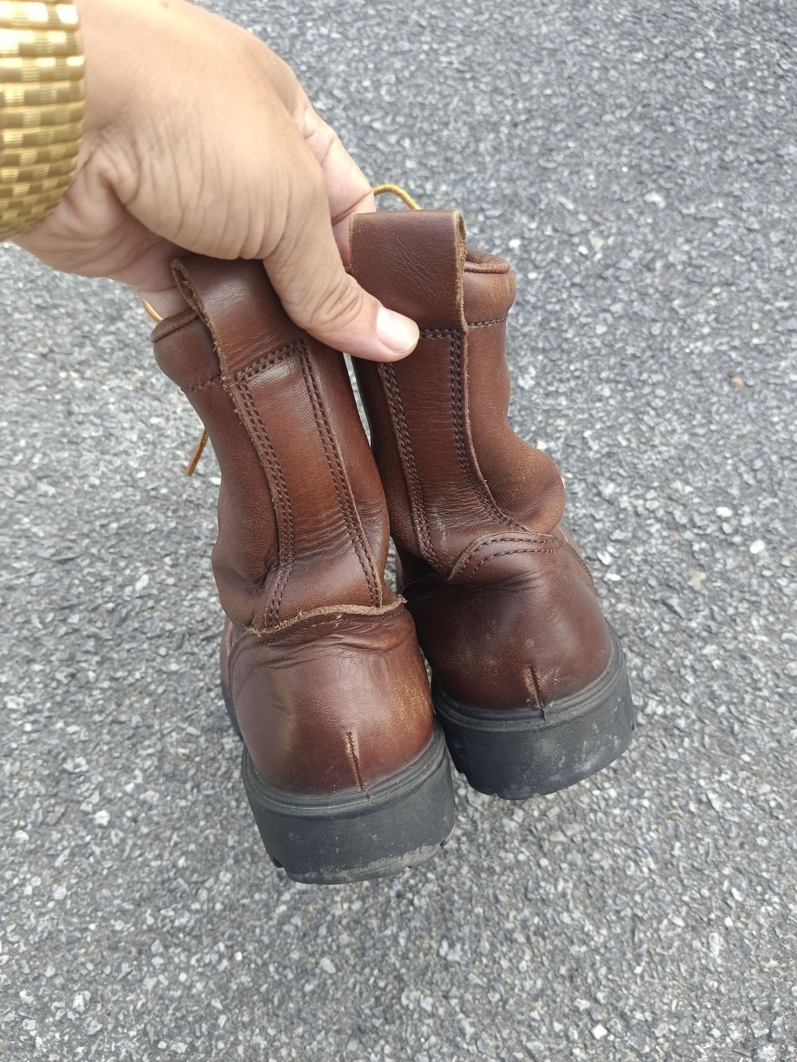 Levi's Levi’s Japan Vintage Leather Logger Boots Size US 9 / EU 42 - 7 Thumbnail