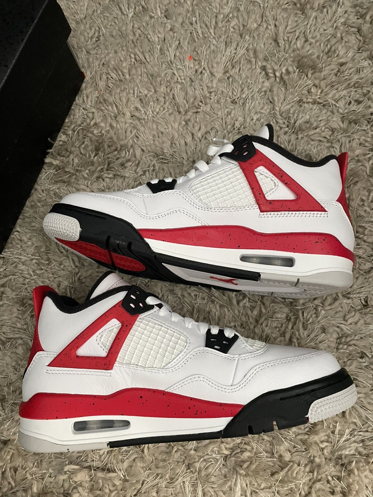 Jordan Brand Jordan 4 Red Cement Size US 5 / EU 37 - 3 Thumbnail