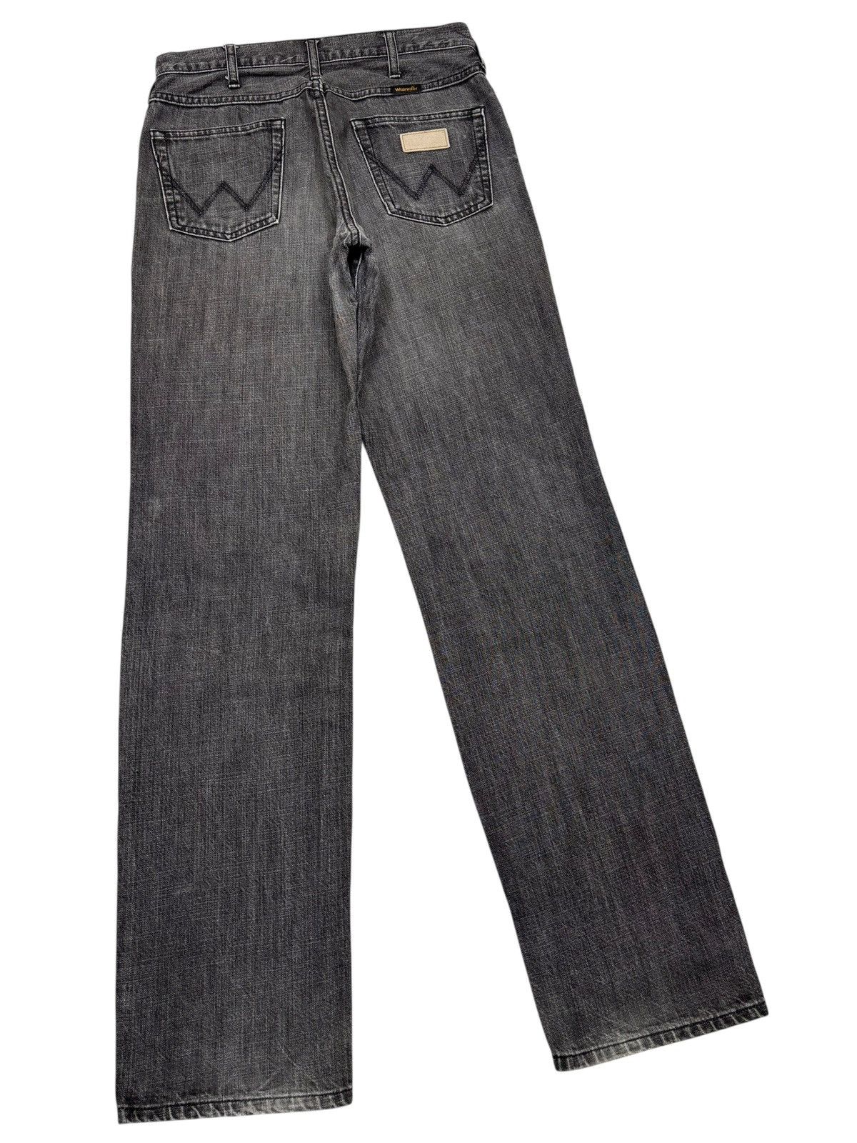 Kapital Vintage Wrangler Faded Black Loose Straight Denim Jeans Size US 29 - 4 Thumbnail