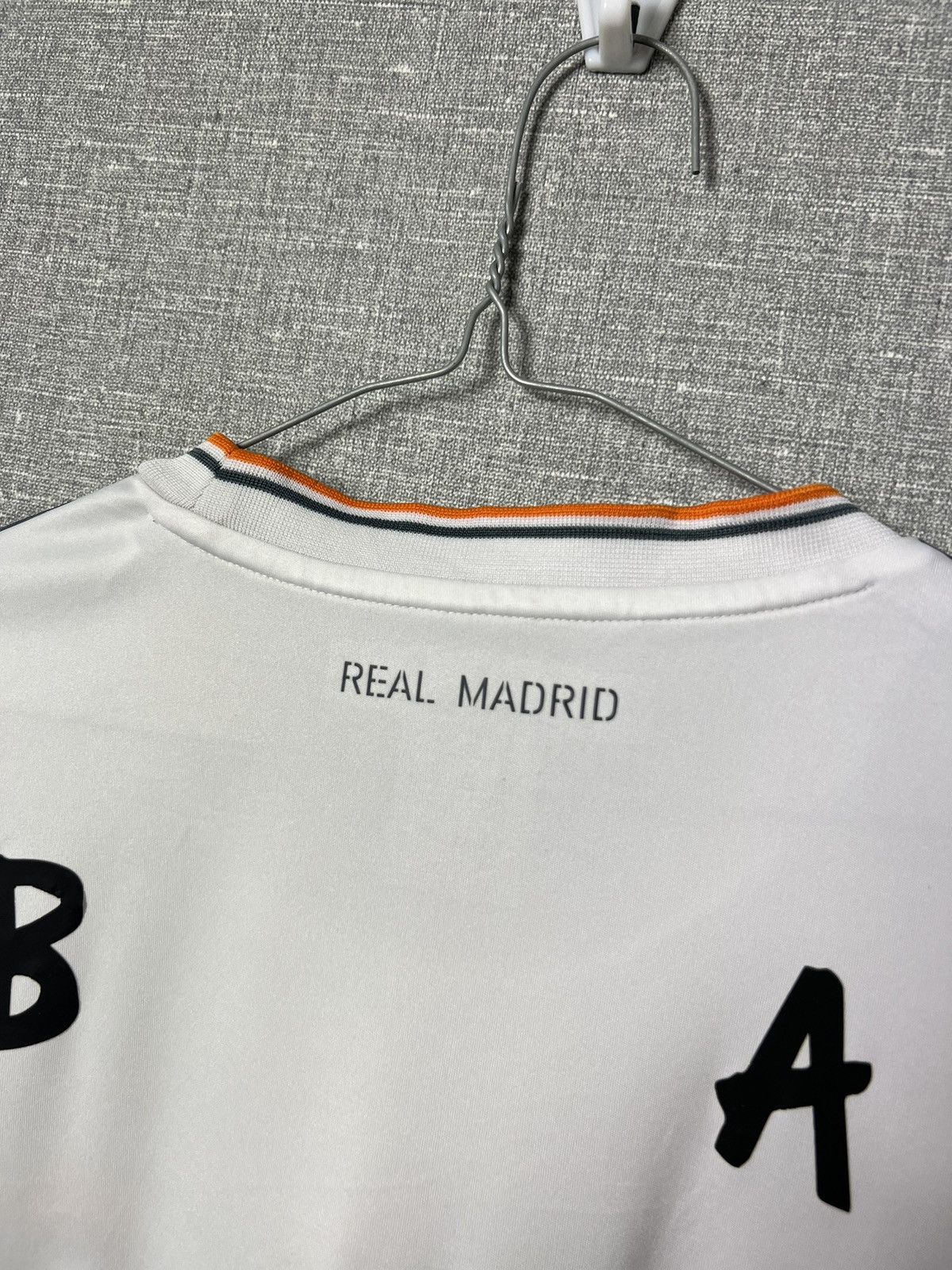 Adidas #9 BENZEMA Real Madrid 2013/14 Adidas Home Jersey Size US XL / EU 56 / 4 - 17 Thumbnail
