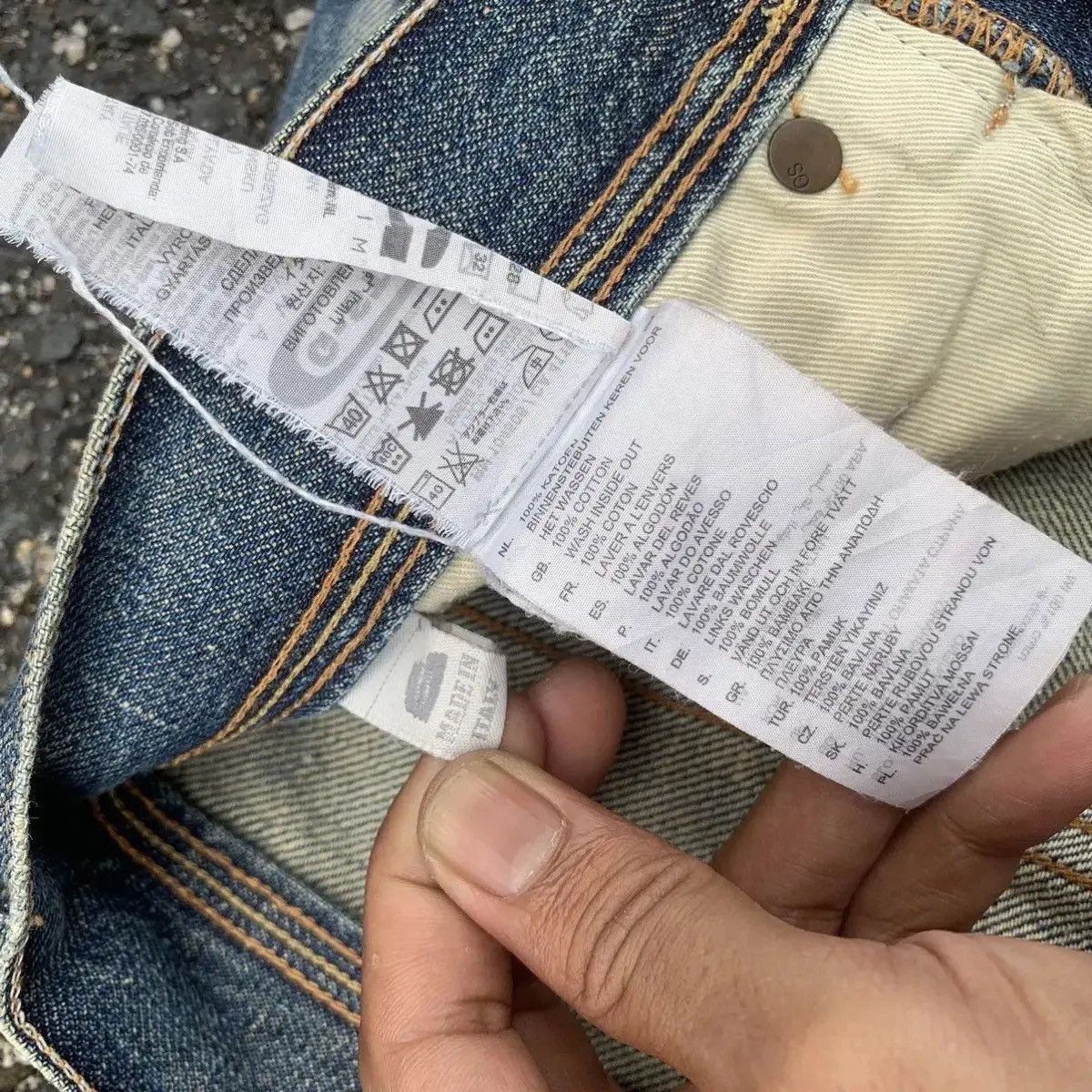 G-Star STEALS💥G-Star Raw Denim 30x33 Jeans Ripped Pants Made Italy Size US 30 / EU 46 - 13 Thumbnail