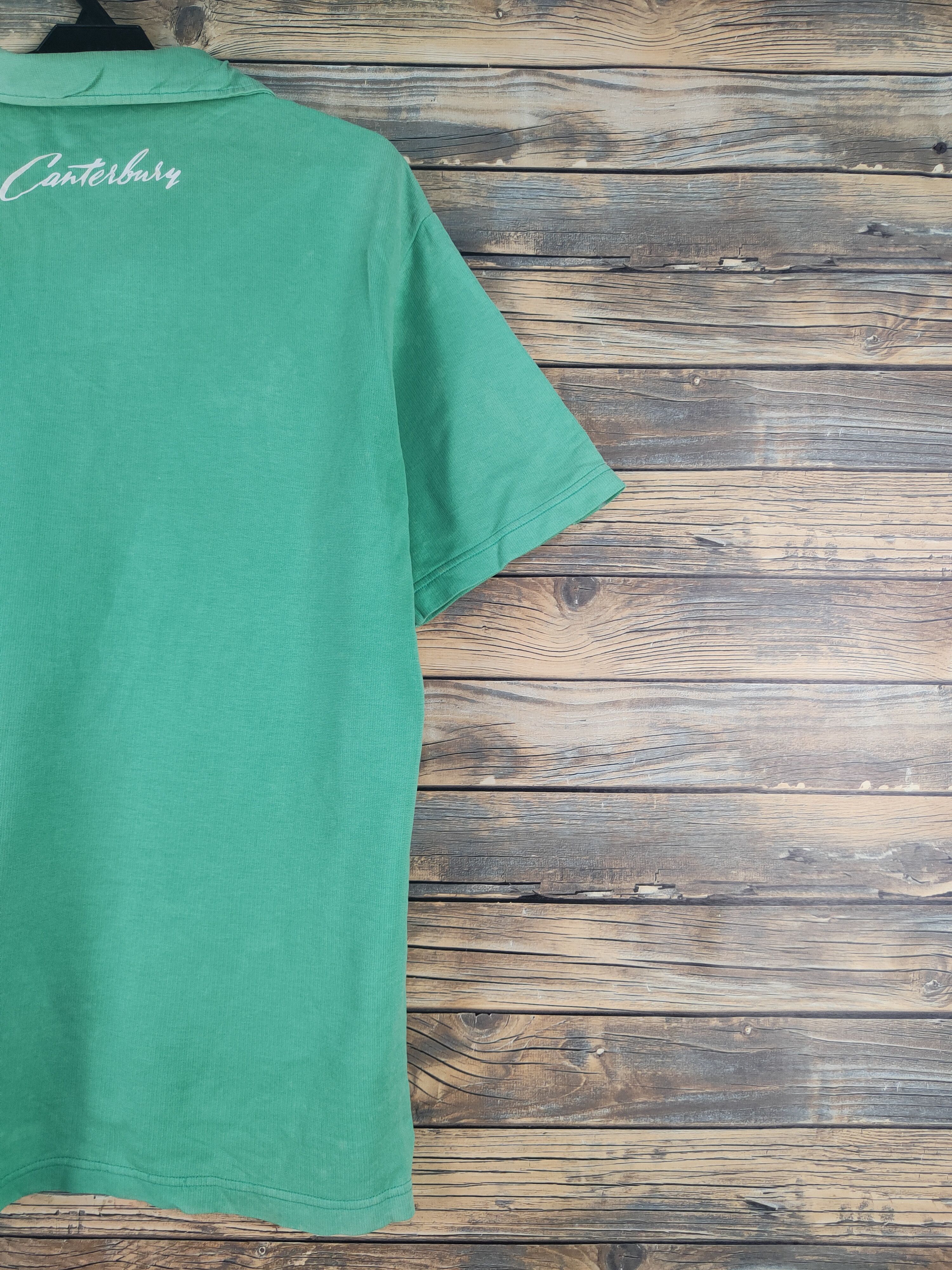 Canterbury of New Zealand DL Canterbury of New Zealand Green Polo Shirts #1628 Size US L / EU 52-54 / 3 - 13 Thumbnail