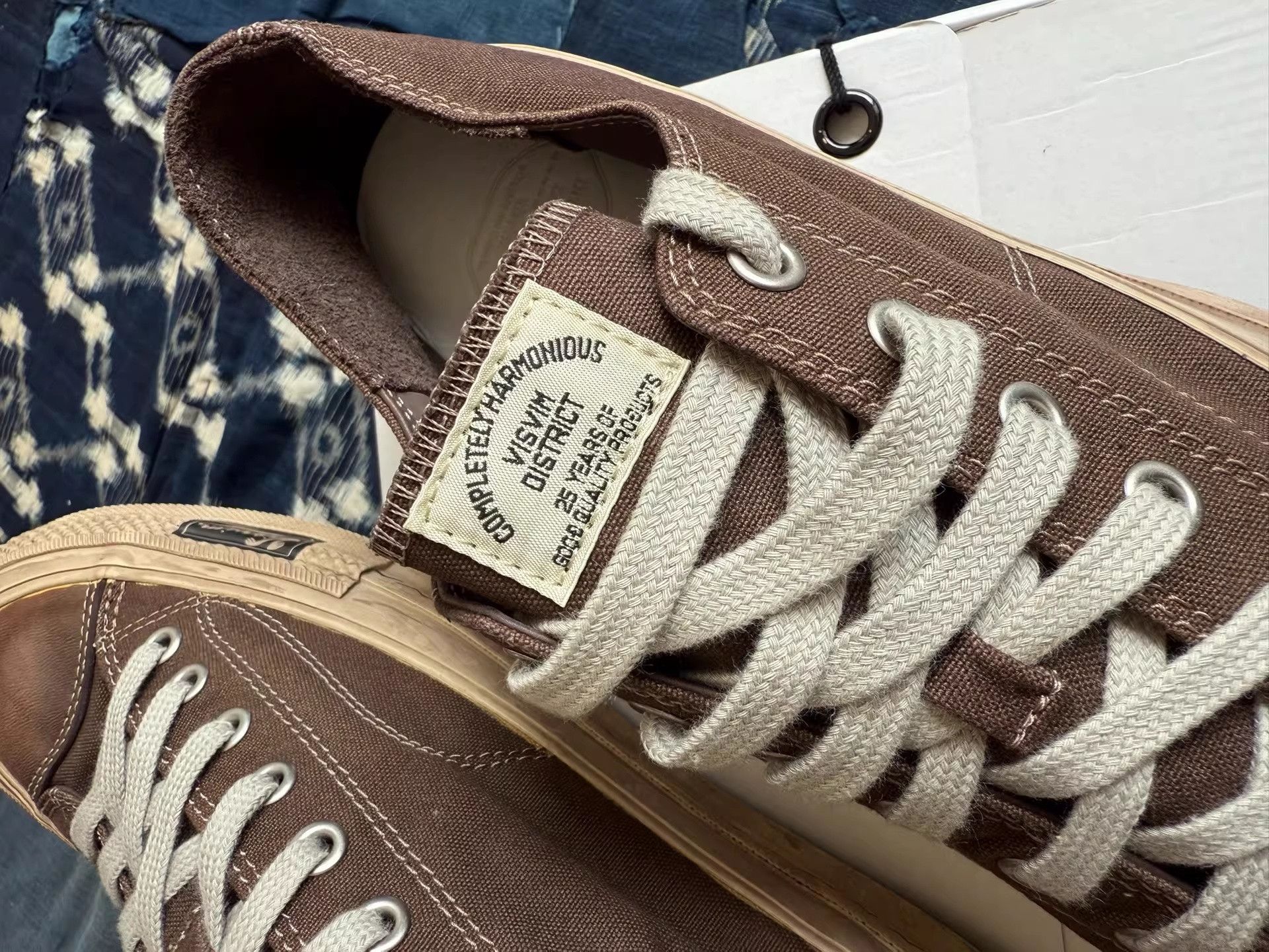 Visvim VISVIM 25AW Skagway LO Mud-Dyed Canvas Skate Shoes Size US 9 / EU 42 - 8 Thumbnail