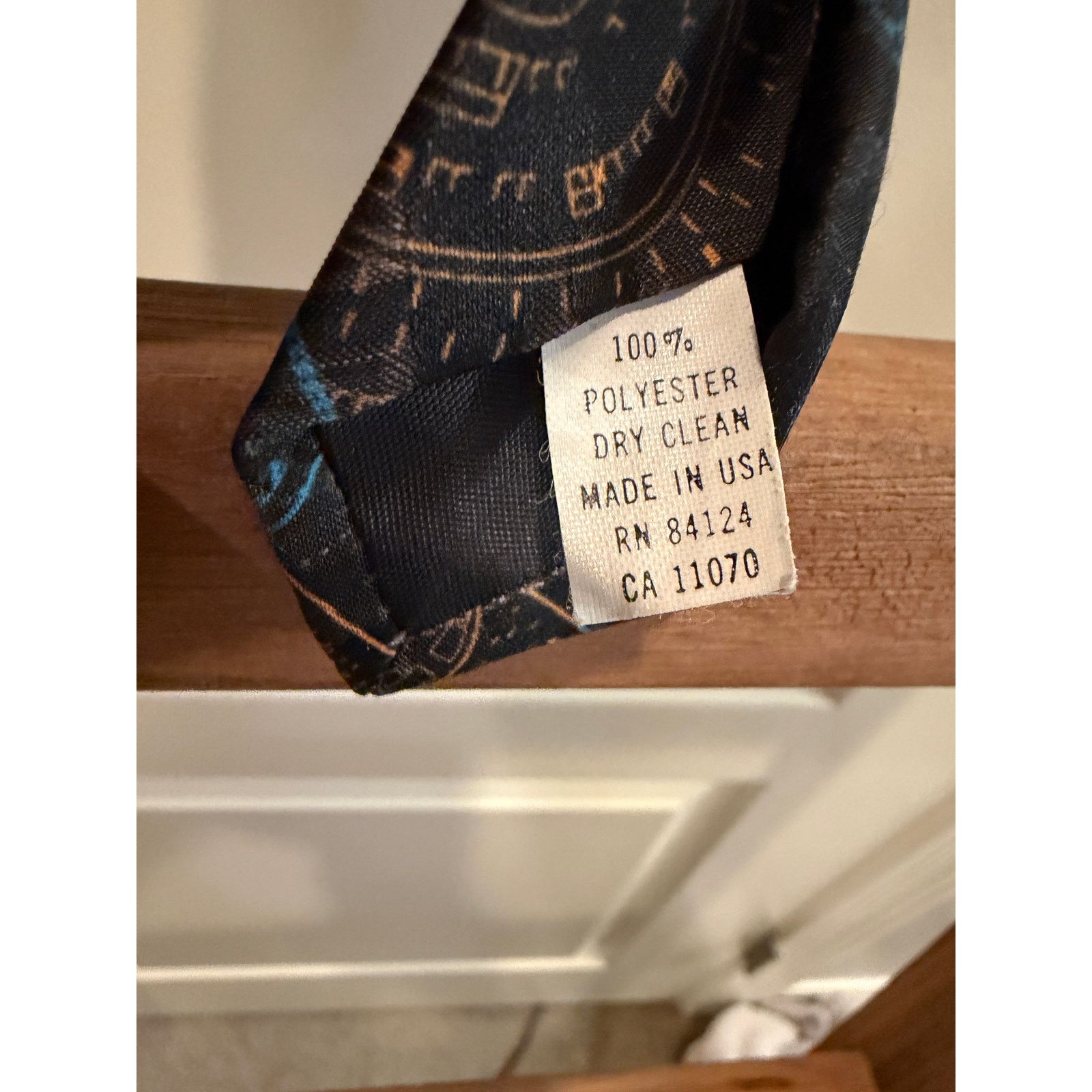 Ralph Marlin Vintage Ralph Marlin Star Trek Space Station Silk tie Size ONE SIZE - 4 Thumbnail