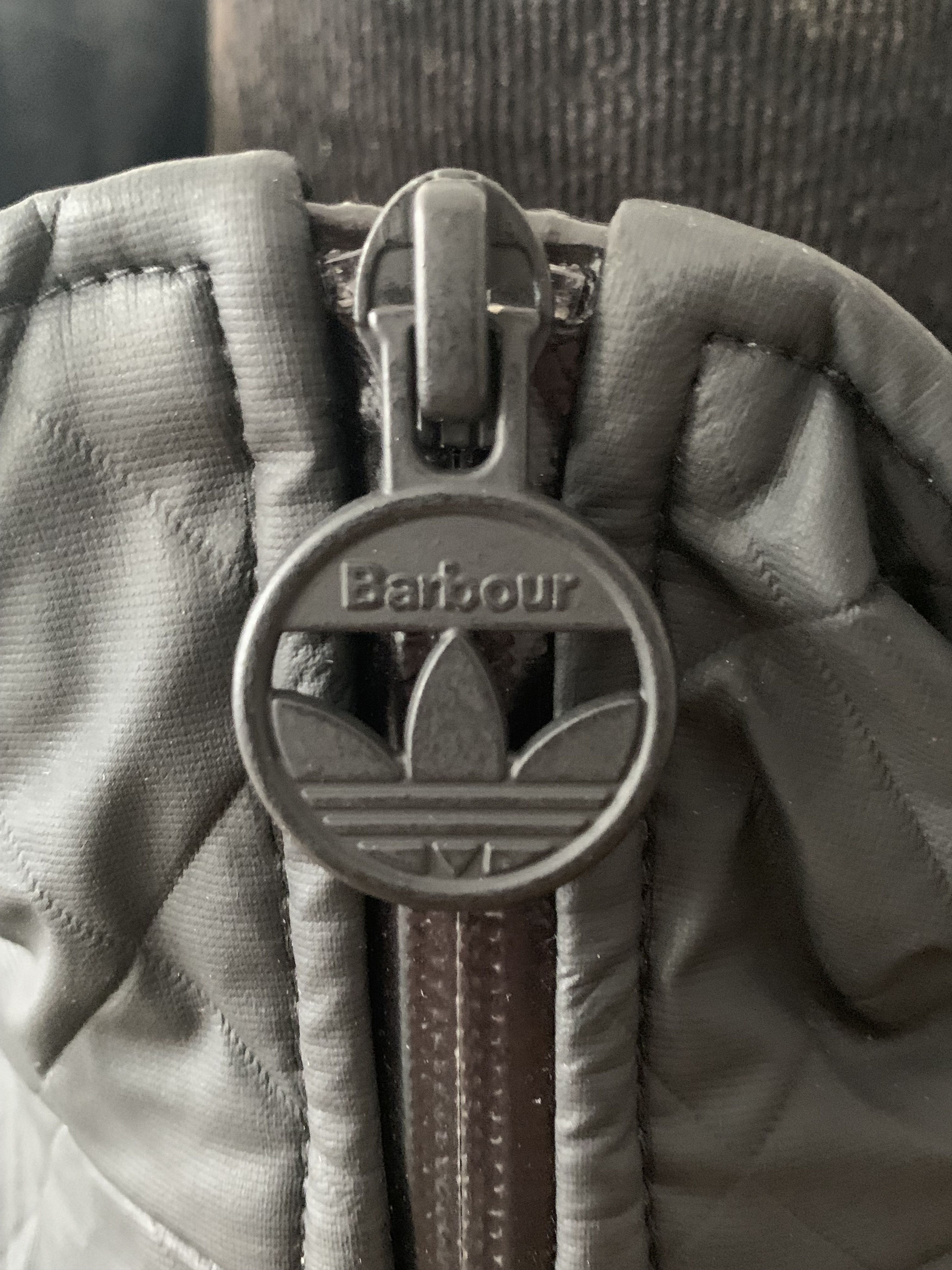 Adidas × Barbour Barbour x adidas Quilted Leather Bomber Jacket Size US L / EU 52-54 / 3 - 6 Thumbnail
