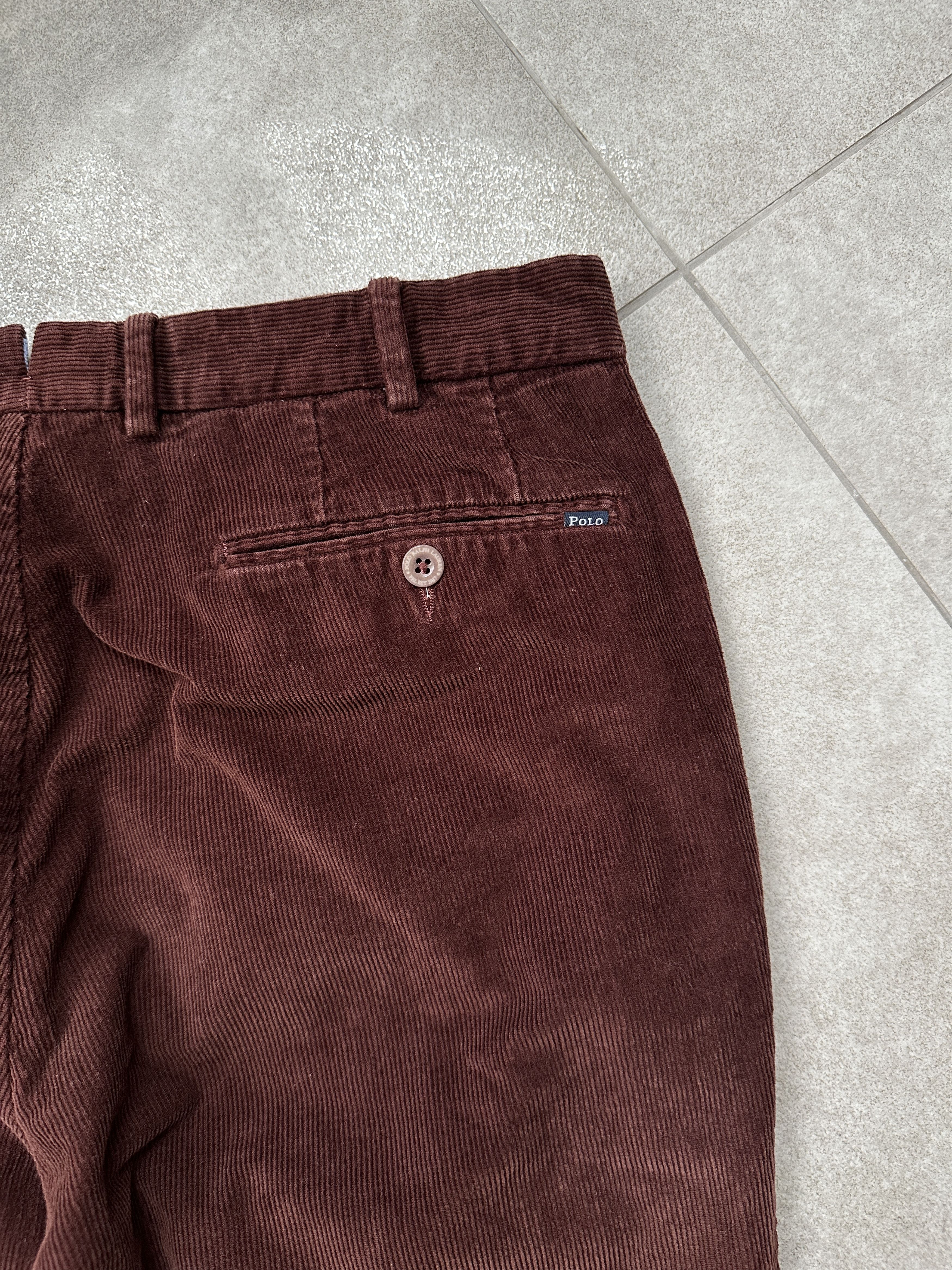 Polo Ralph Lauren Polo Ralph Lauren Brown Corduroy Pants Size US 32 / EU 48 - 5 Thumbnail