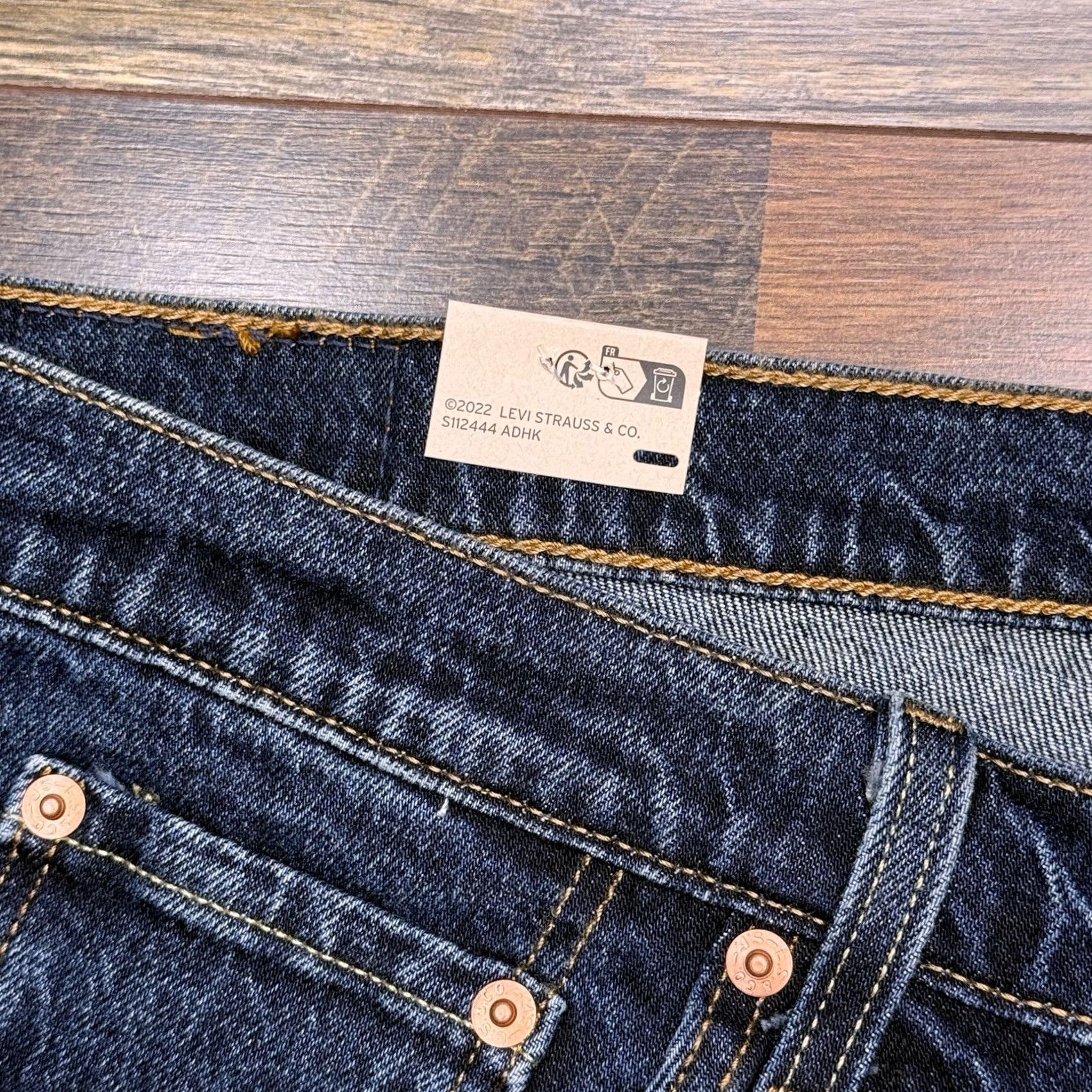 Levi's VINTAGE Levis 501 Shorts Womens 24W Button Fly High Rise Stretch New Size 42" / US 20 - 4 Thumbnail