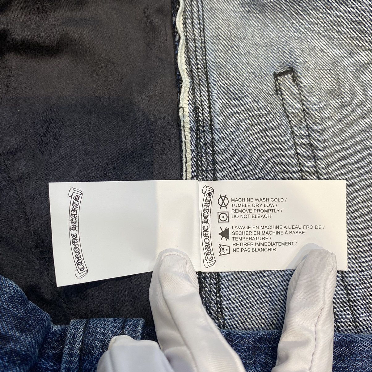 Chrome Hearts Chrome Hearts Carpenter Indigo shorts denim blue Size US 34 / EU 50 - 21 Thumbnail
