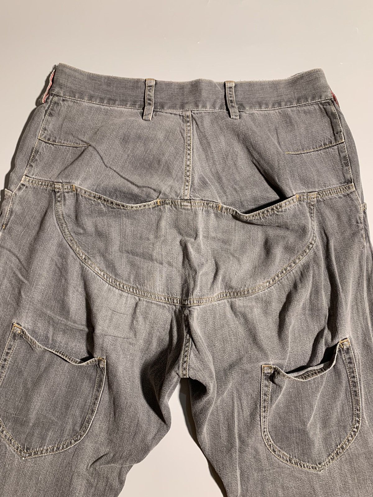 Y's VINTAGE Y’s YOHJI YAMAMOTO 6 POCKET JEANS Size US 32 / EU 48 - 10 Thumbnail