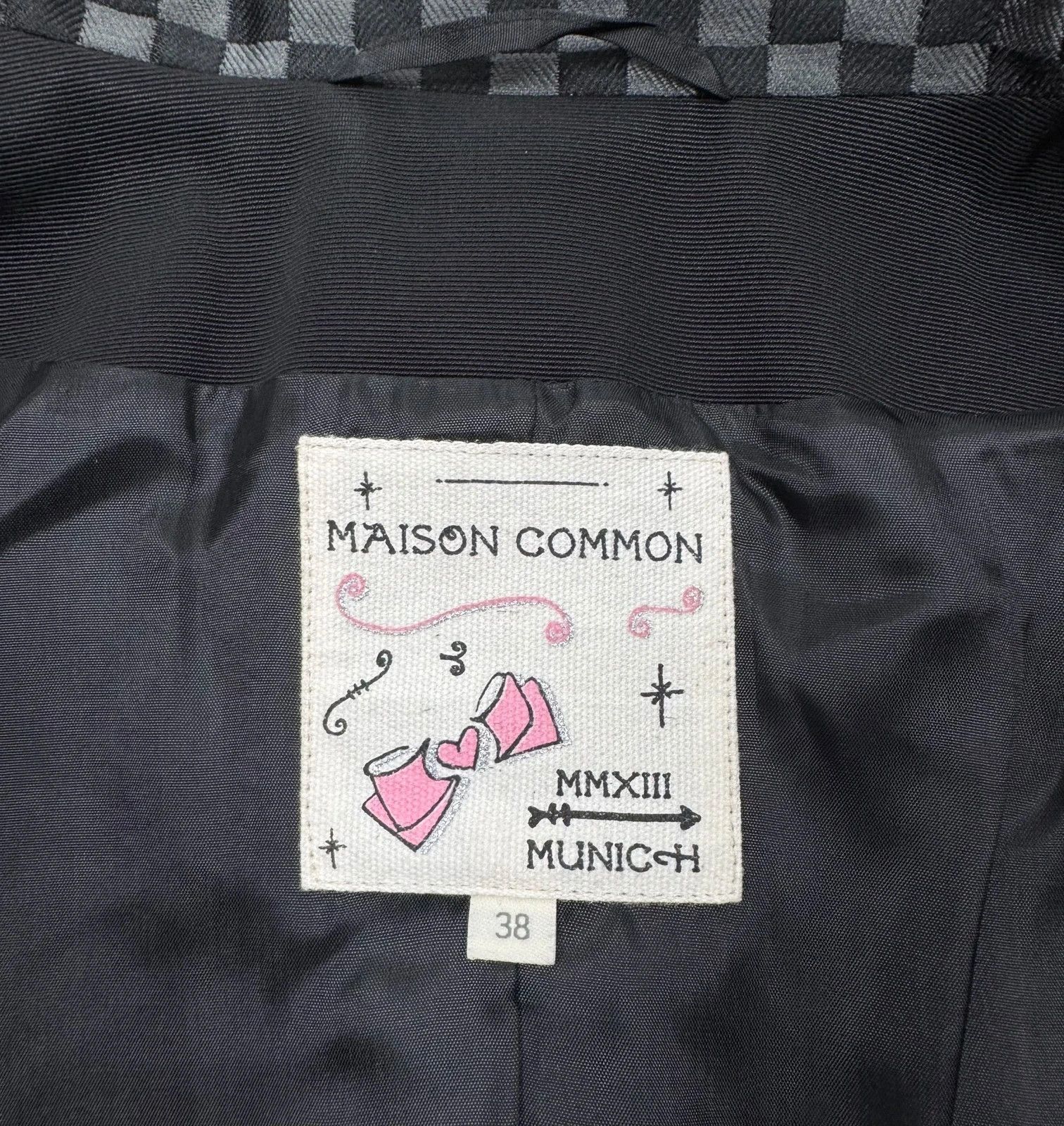 Other Maison Common Munich Damier Coat Polyester Silk size 38 Size M / US 6-8 / IT 42-44 - 13 Thumbnail