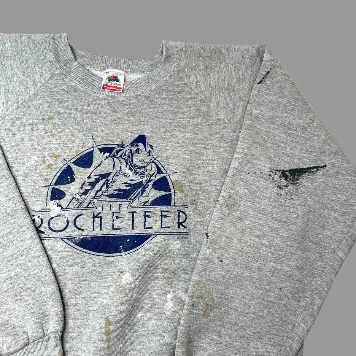Vintage Vintage 90s rocketeer movie sweatshirt Size US L / EU 52-54 / 3 - 2 Thumbnail