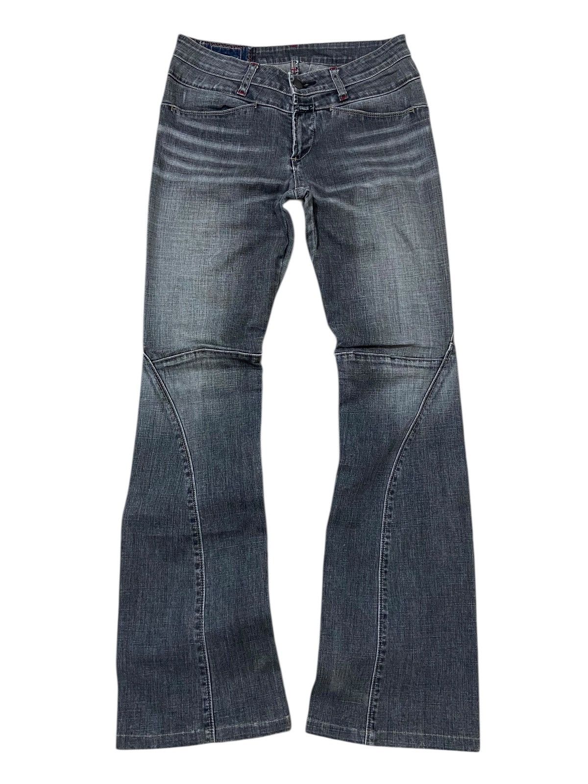 Marithe + Francois Girbaud Marithe Francois Girbaud Flared Stretch Denim Pants Size US 28 / EU 44 - 1 Thumbnail
