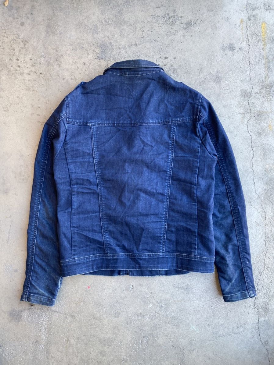 Japanese Brand × Vintage vintage denim jacket jeans multi zip cropped fit Size US M / EU 48-50 / 2 - 7 Thumbnail