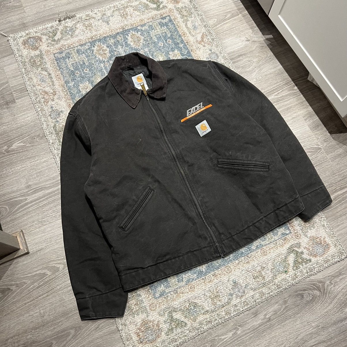 Carhartt 90s Carhartt Detroit jacket vintage Size US XL / EU 56 / 4 - 4 Thumbnail