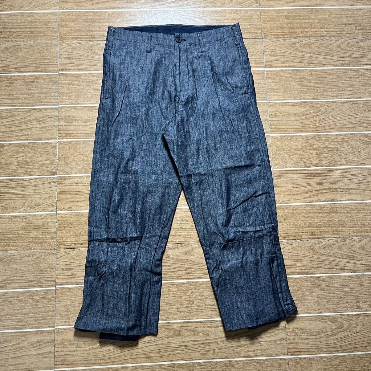Yohji Yamamoto Yohji Yamamoto x La Vie En Noir Hybrid Ribbed Cuffs Pants Size US 30 / EU 46 - 1 Thumbnail