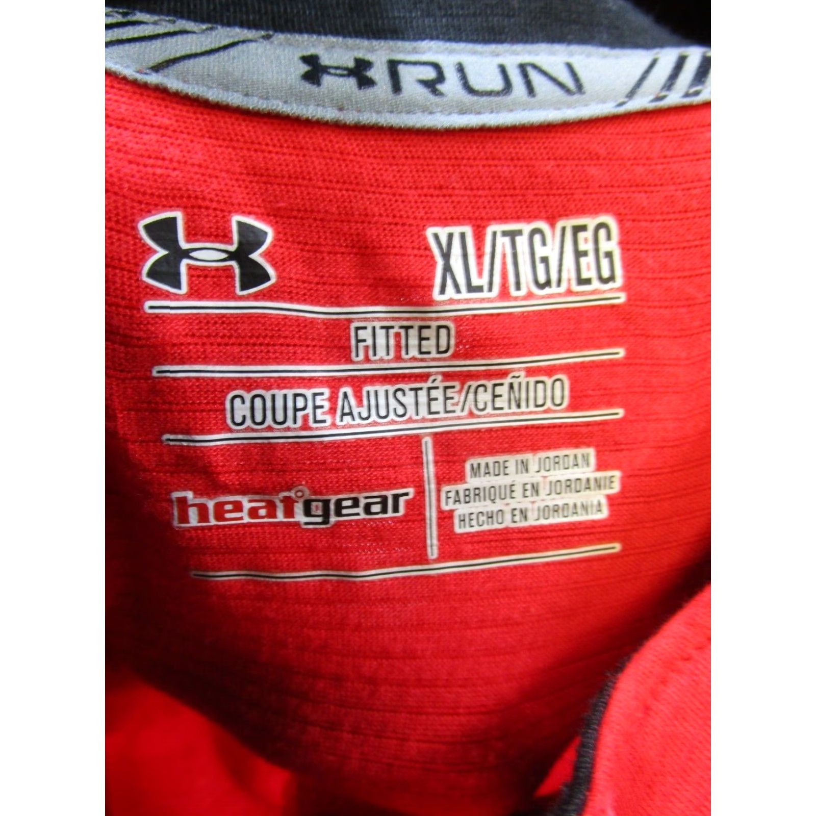 Under Armour Under Armour HeatGear Sweatshirt Running Quarter Zip Red XL Mens Size US XL / EU 56 / 4 - 3 Thumbnail