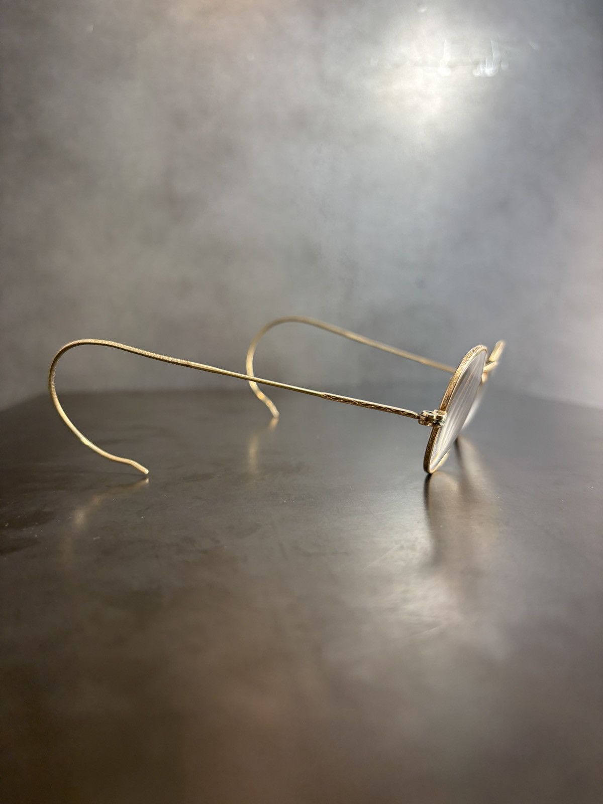 Imperial Antique Eyeglasses 1920s Imperial Gold Fill Spectacles 1900s Size ONE SIZE - 18 Thumbnail